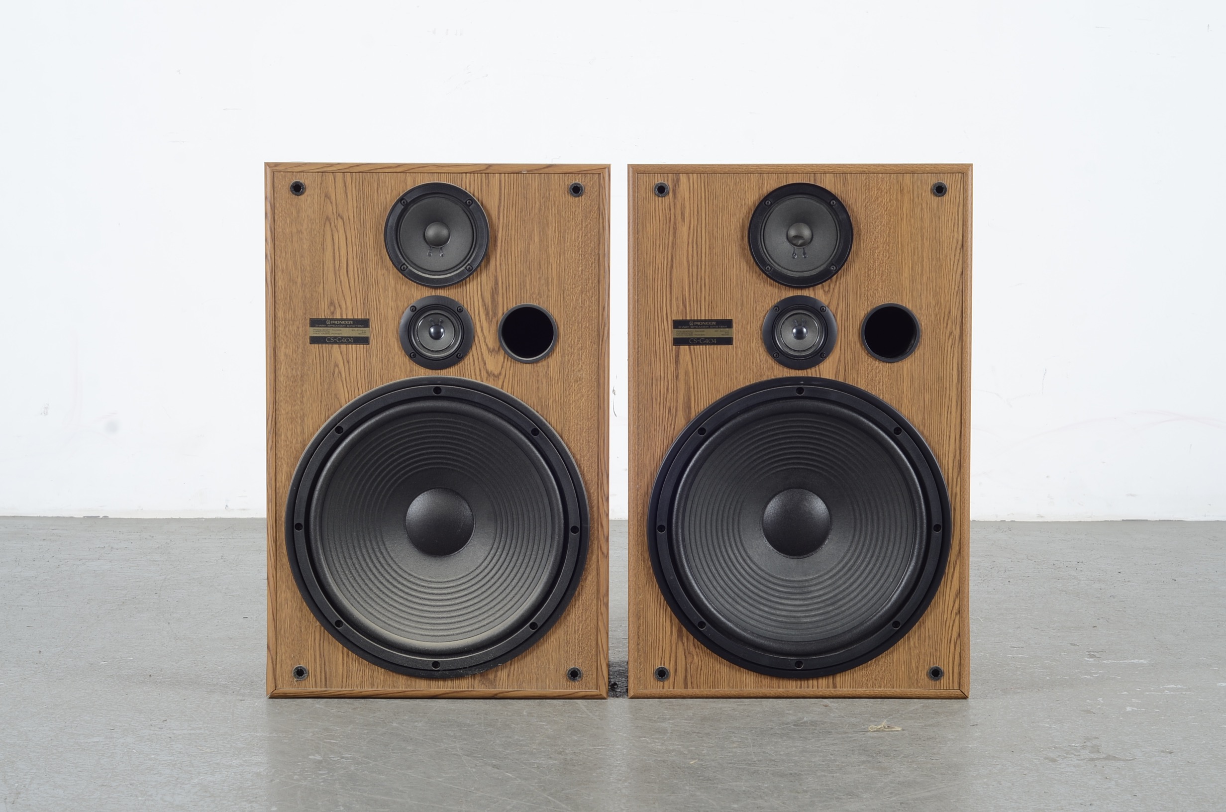 Pair Of Pioneer Floor Standing Speakers