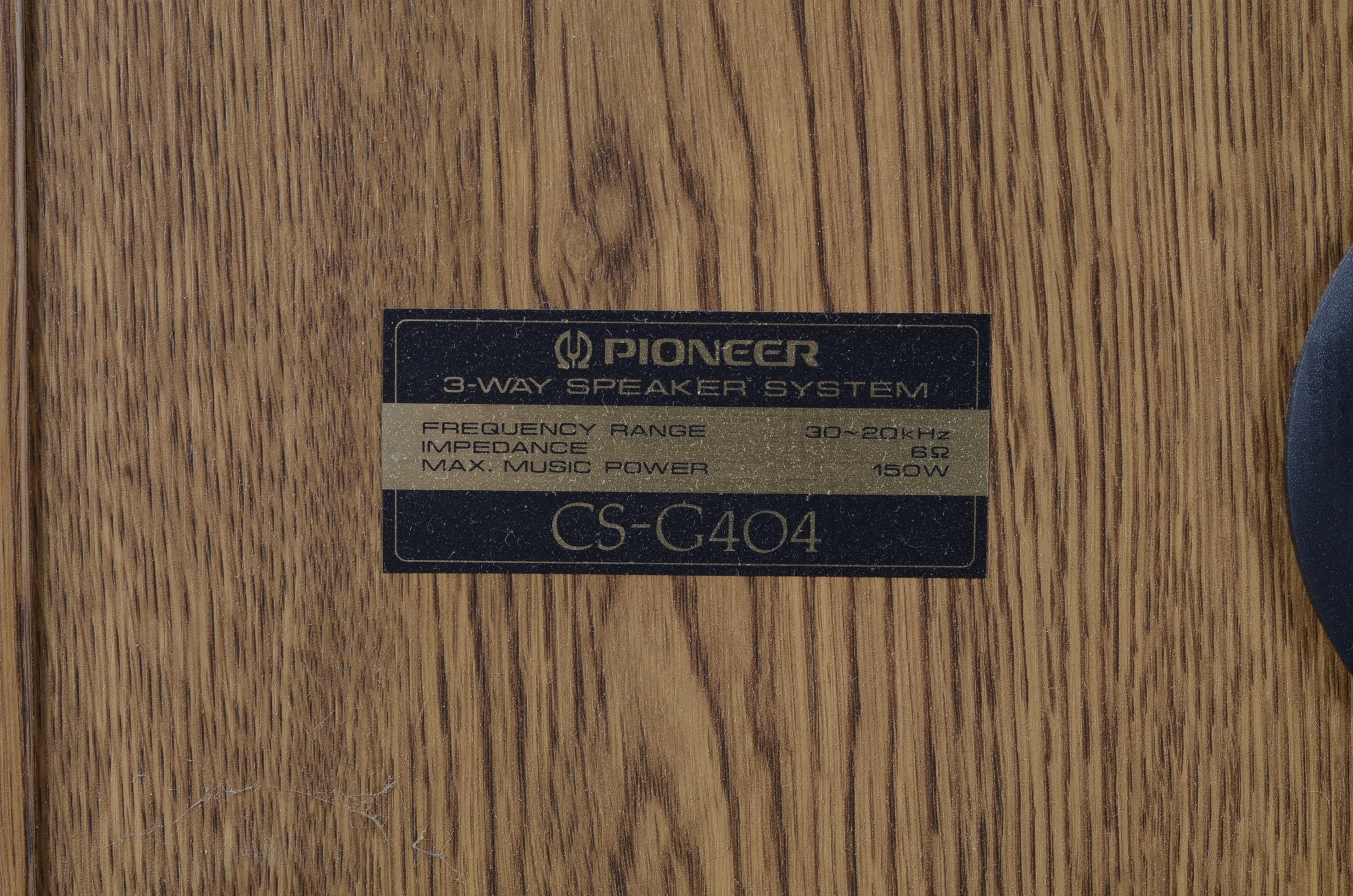 Pair Of Pioneer Floor Standing Speakers