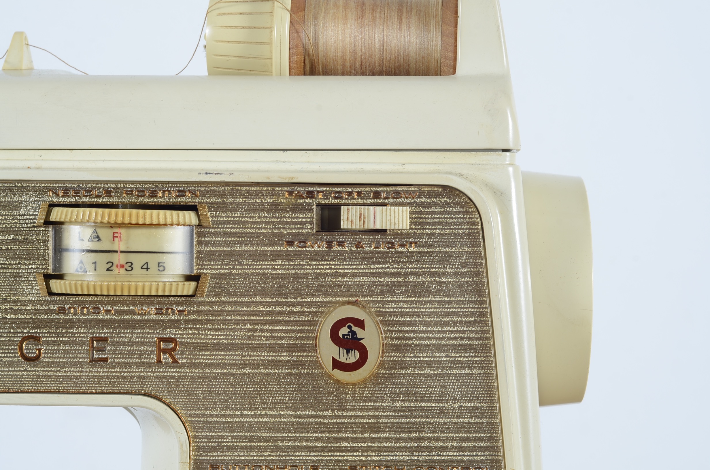 Built-in Singer Sewing Machine and Table