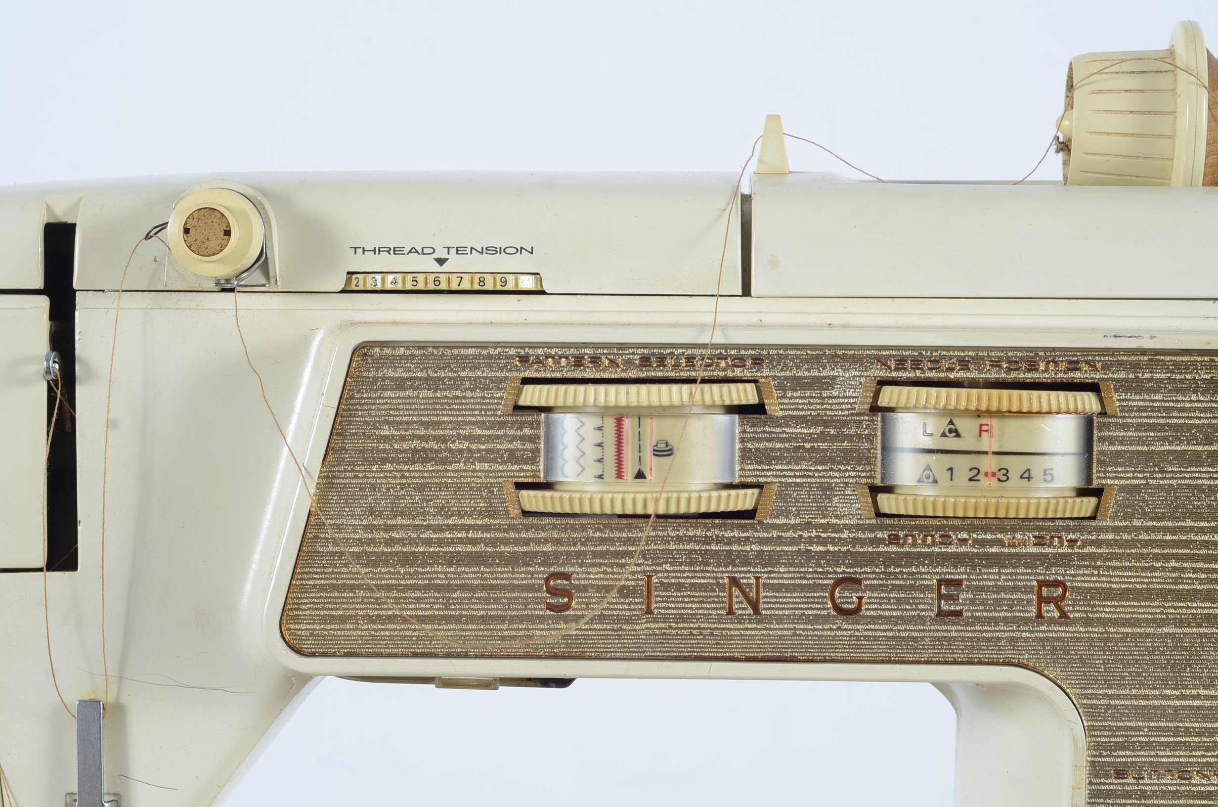 Built-in Singer Sewing Machine and Table