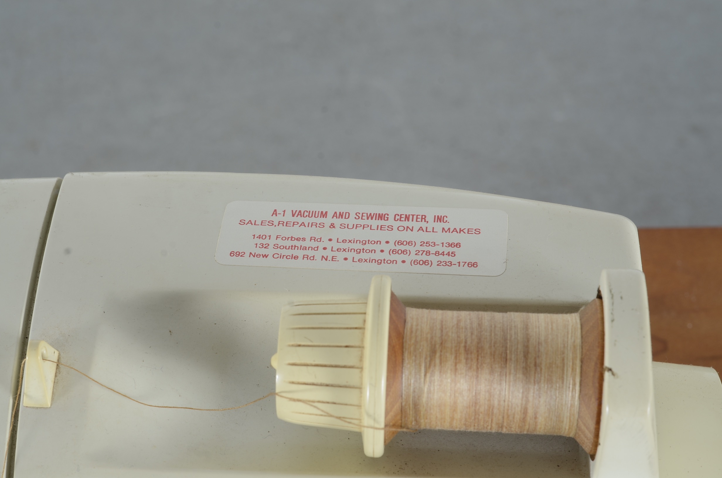 Built-in Singer Sewing Machine and Table