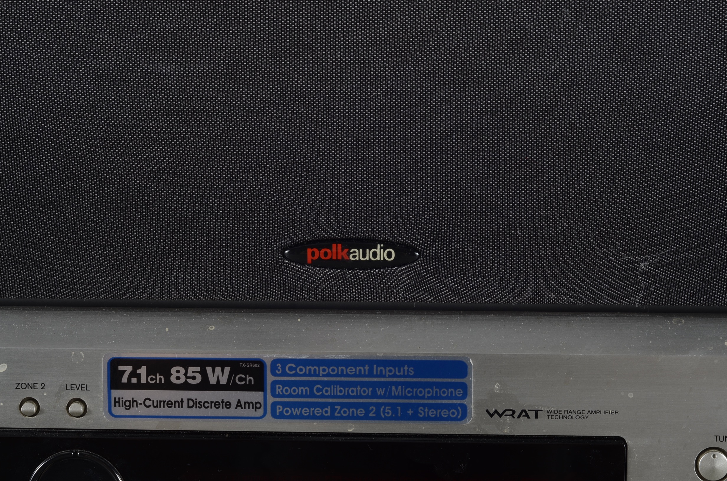 Home Audio Bundle Subwoofer AV Receiver Bose Speaker Pair