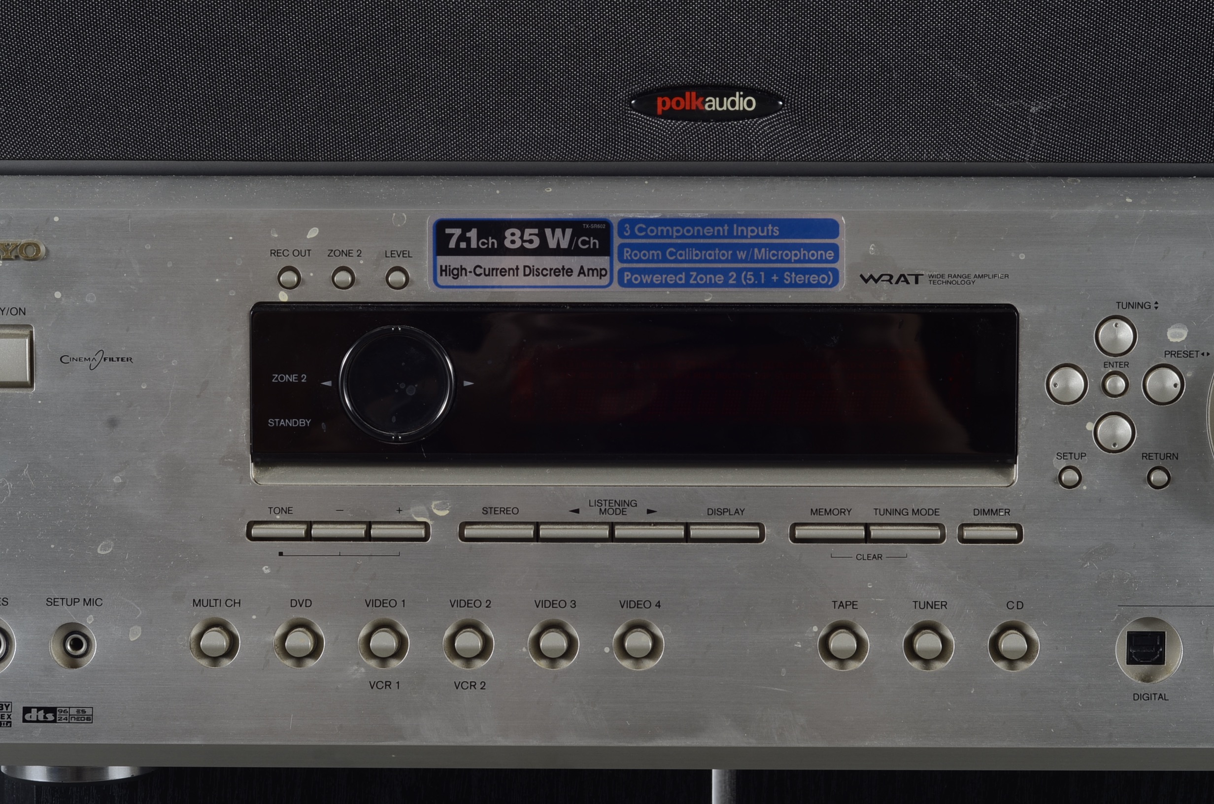 Home Audio Bundle Subwoofer AV Receiver Bose Speaker Pair