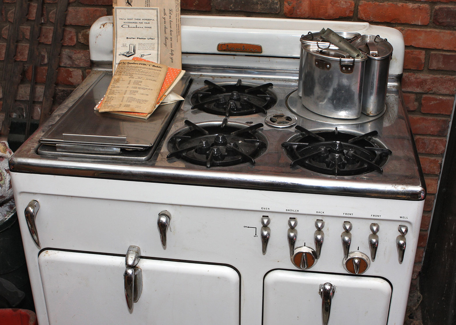 1950's Chambers "C" Model Gas Range