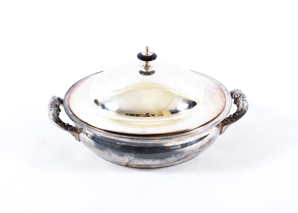 Assorted Silver Plated Serving Utensils