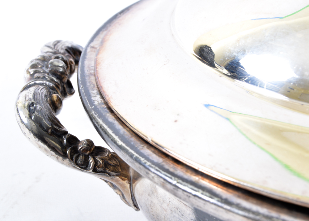 Assorted Silver Plated Serving Utensils