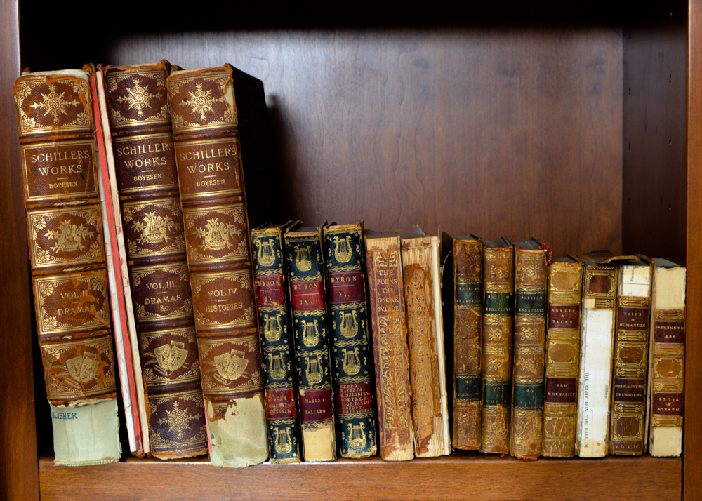 Collection of Antique Books