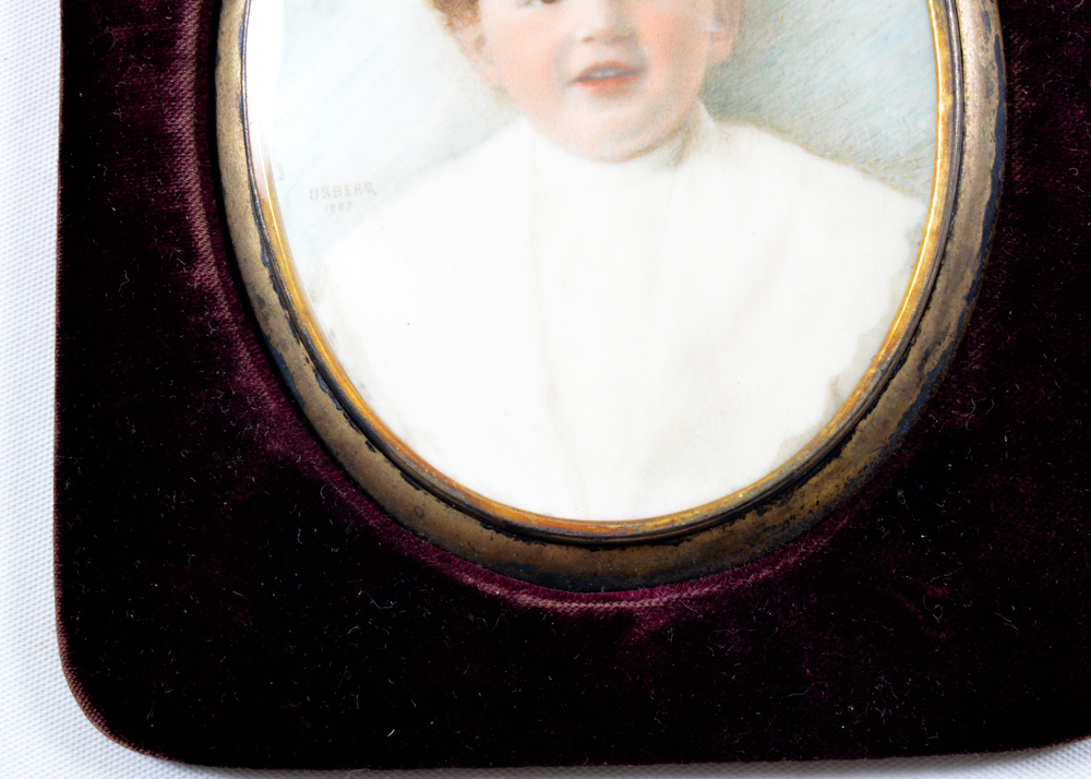 1907 Osberg Miniature Portrait