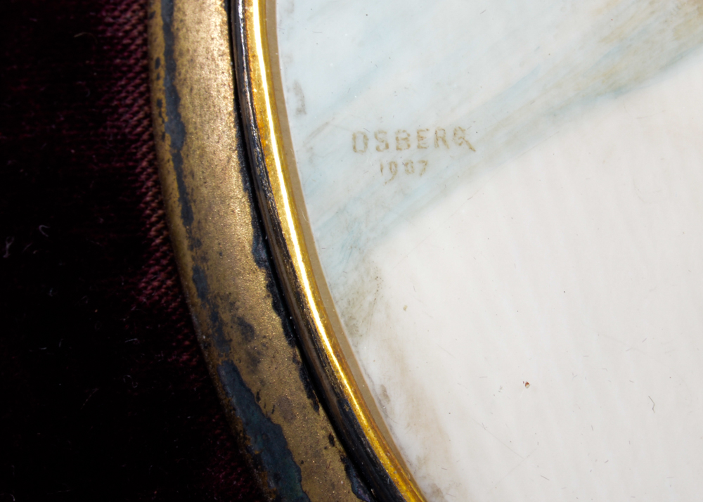 1907 Osberg Miniature Portrait