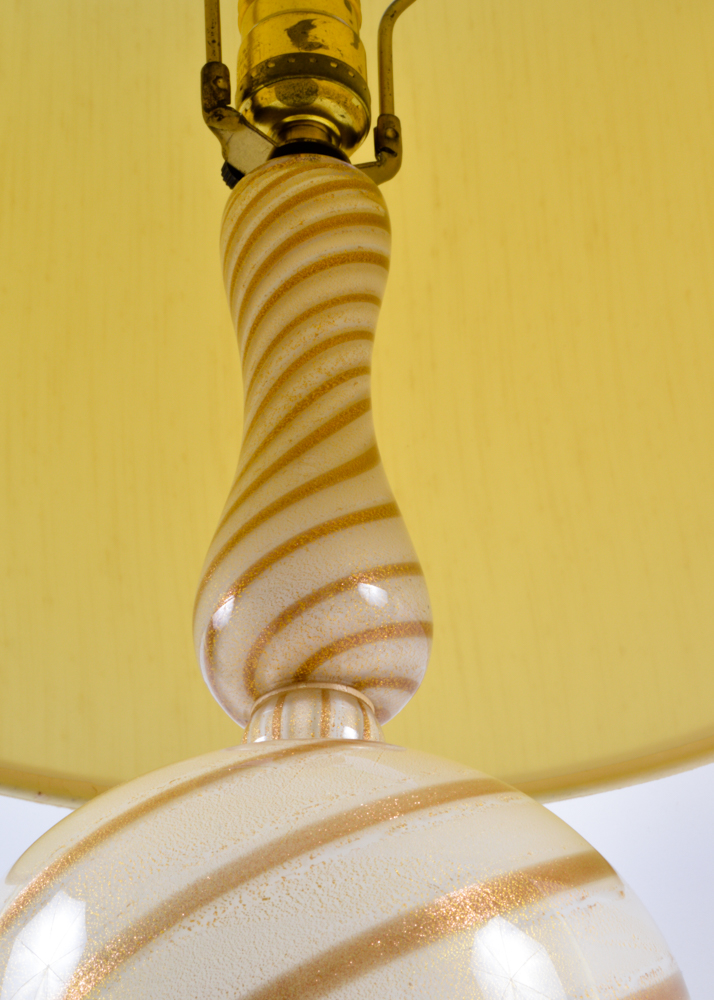 Salviati Art Glass Table Lamp