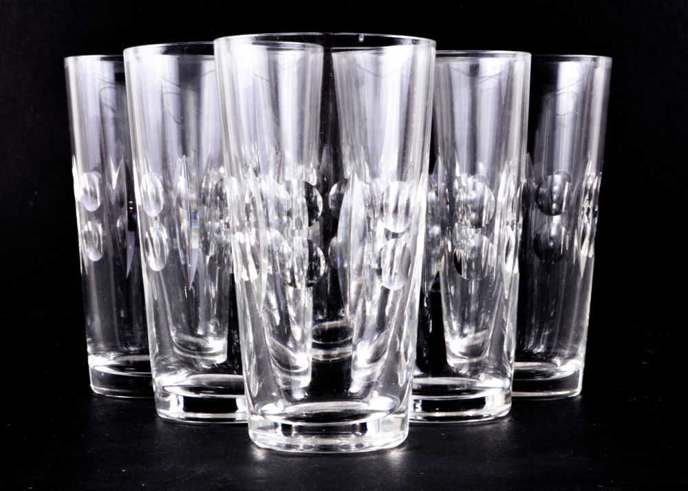 Set of Stemware and Glass Tumblers