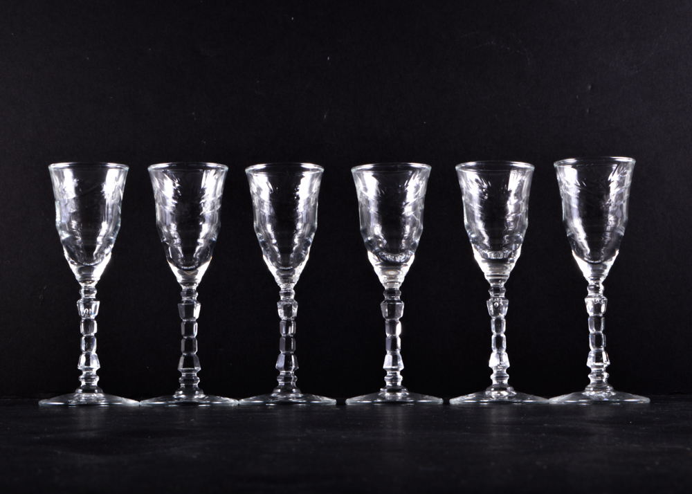 Set of Stemware and Glass Tumblers