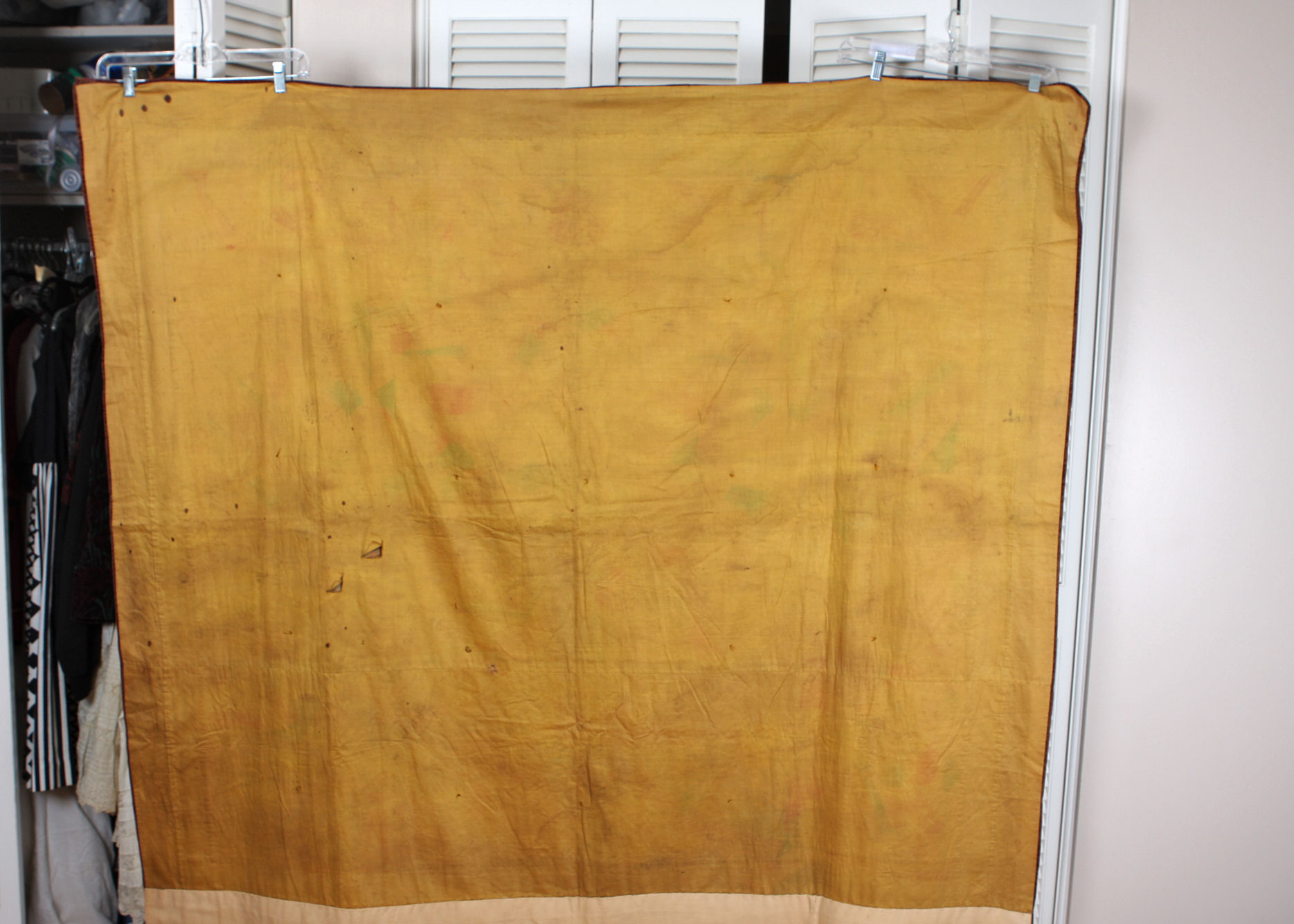 Vintage Crazy Patchwork Quilt