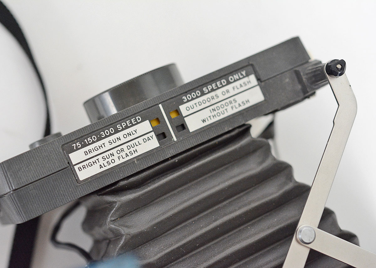 Trio of Polaroid Cameras with Flashgun