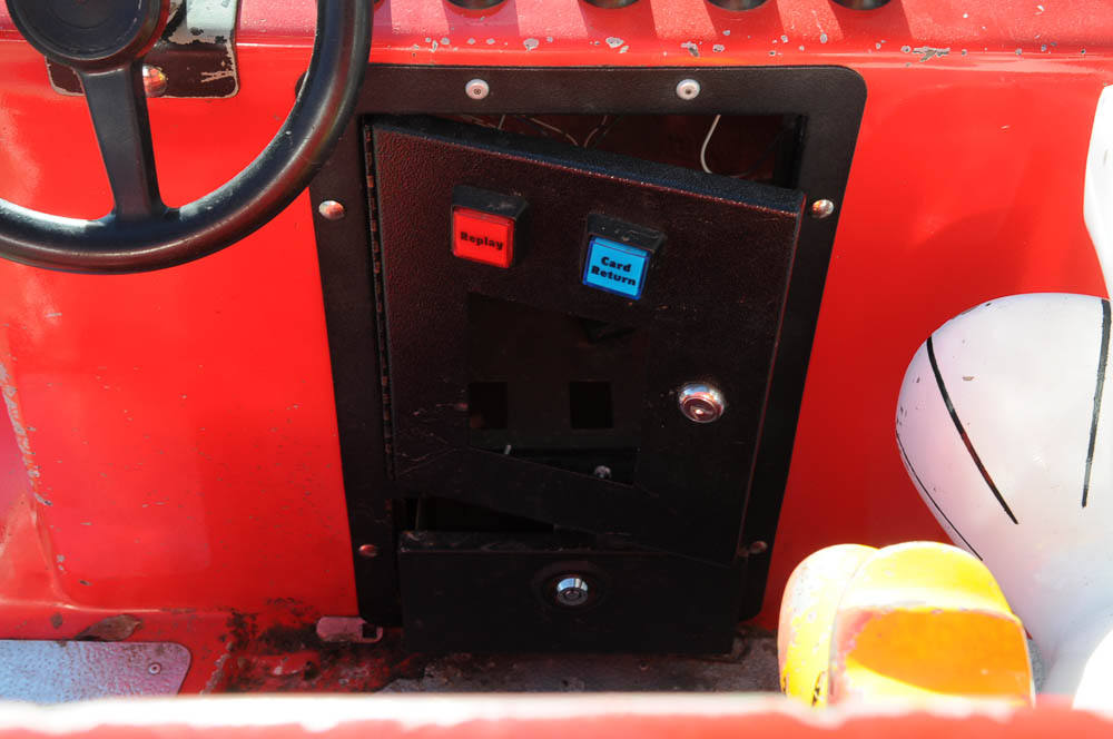 Coin Operated Peanuts Firetruck Kiddie Ride