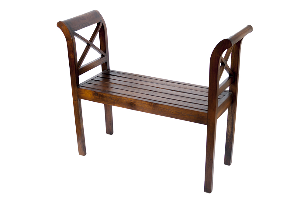 Teak Side Bench