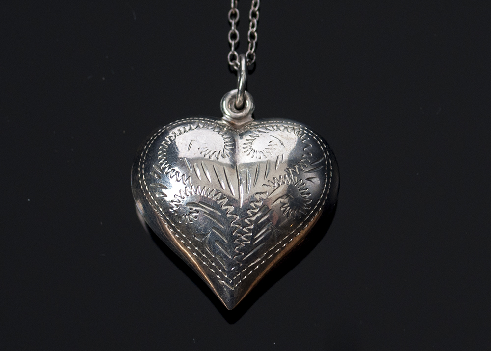 Sterling Heart Pendant Necklaces