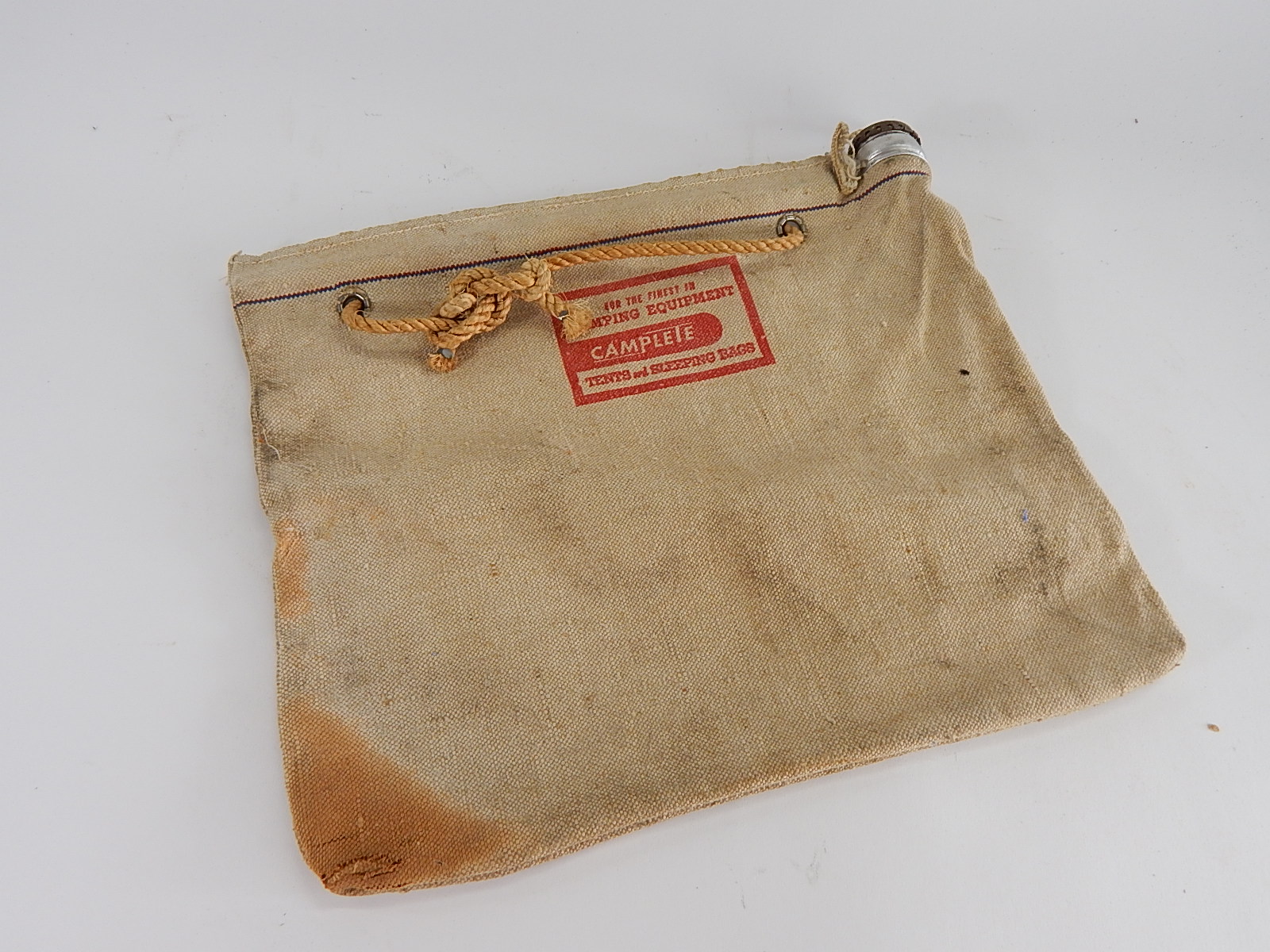 Vintage Desert Advertising Water Bag