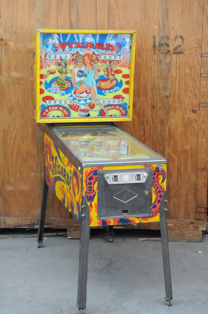1974 Bally "Wizard!" Pinball Machine