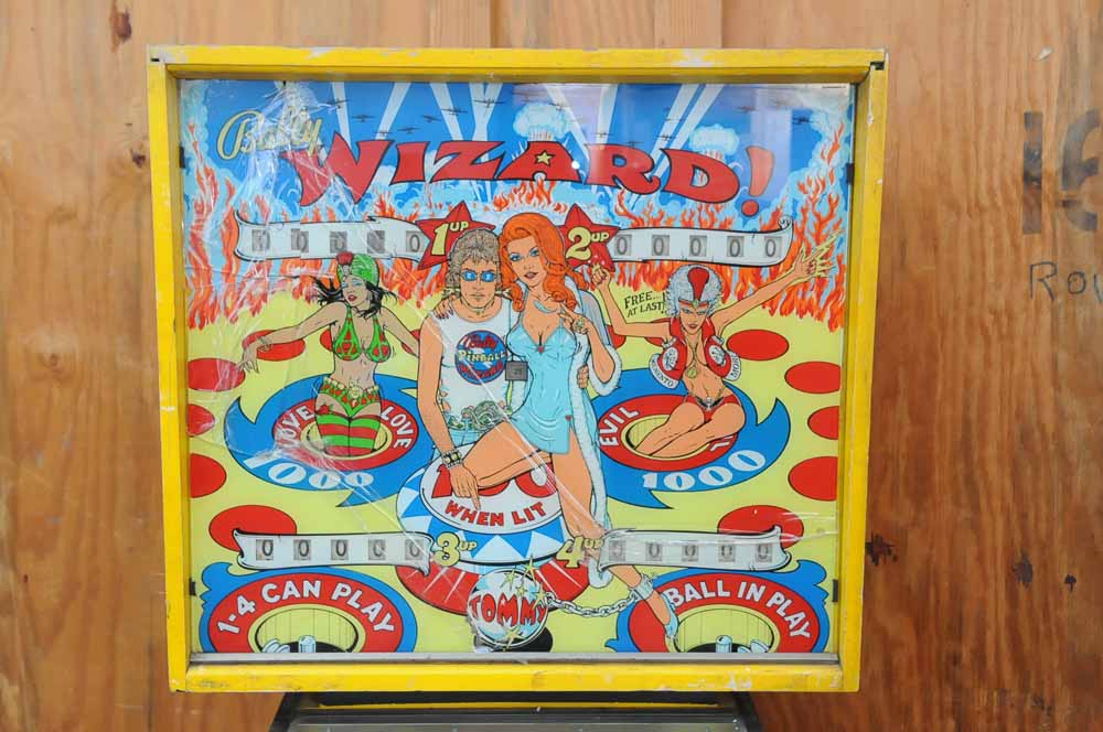 1974 Bally "Wizard!" Pinball Machine