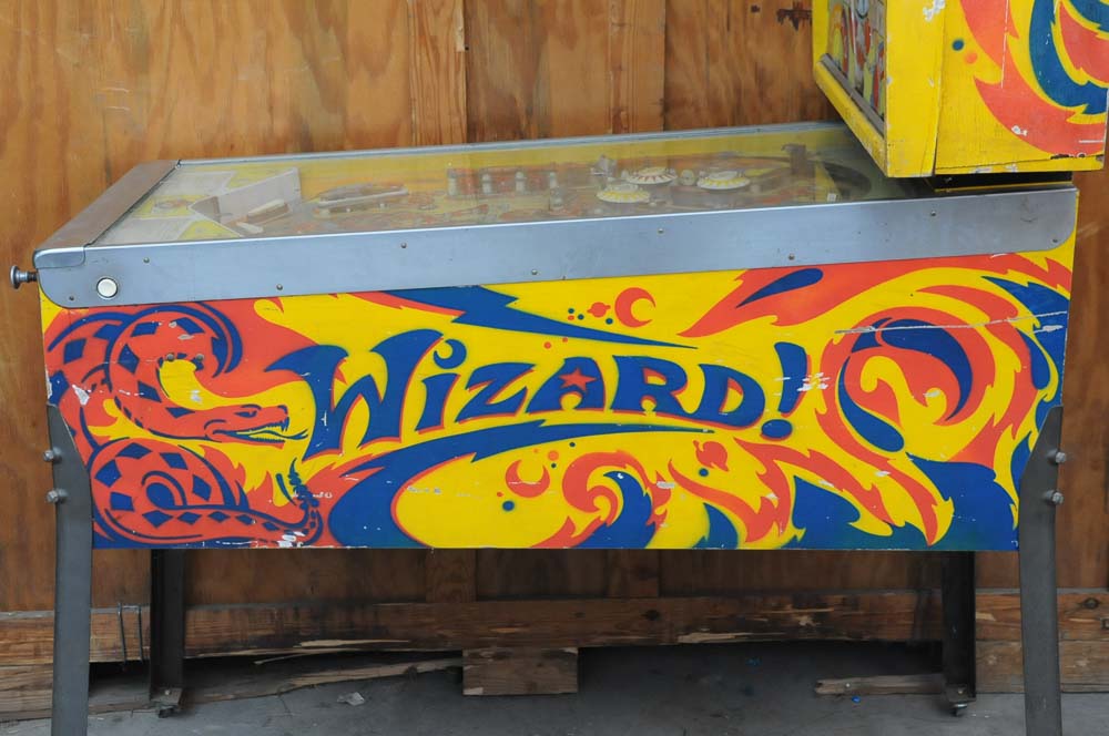 1974 Bally "Wizard!" Pinball Machine