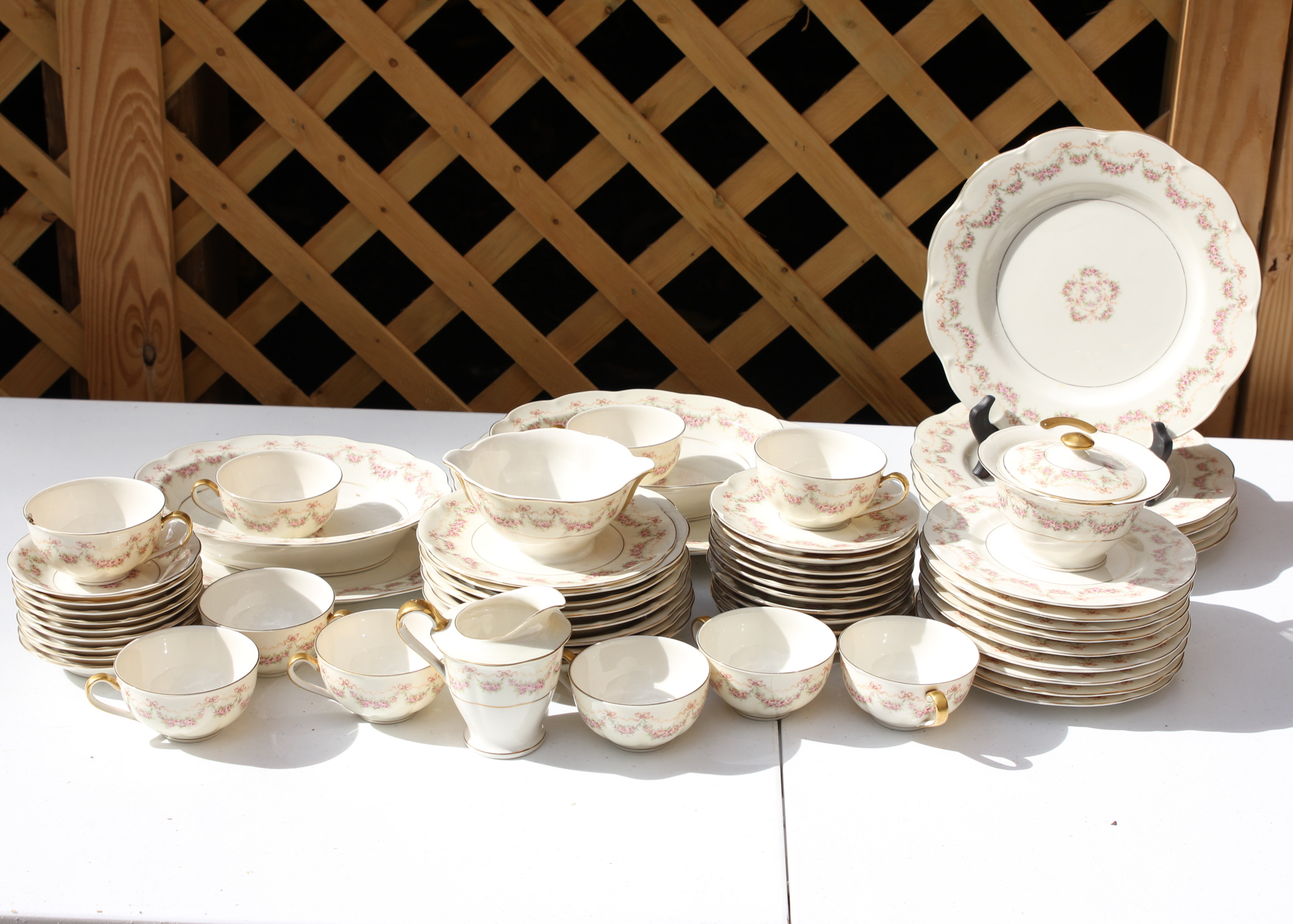 Theodore Haviland China Collection, Hamilton Pattern