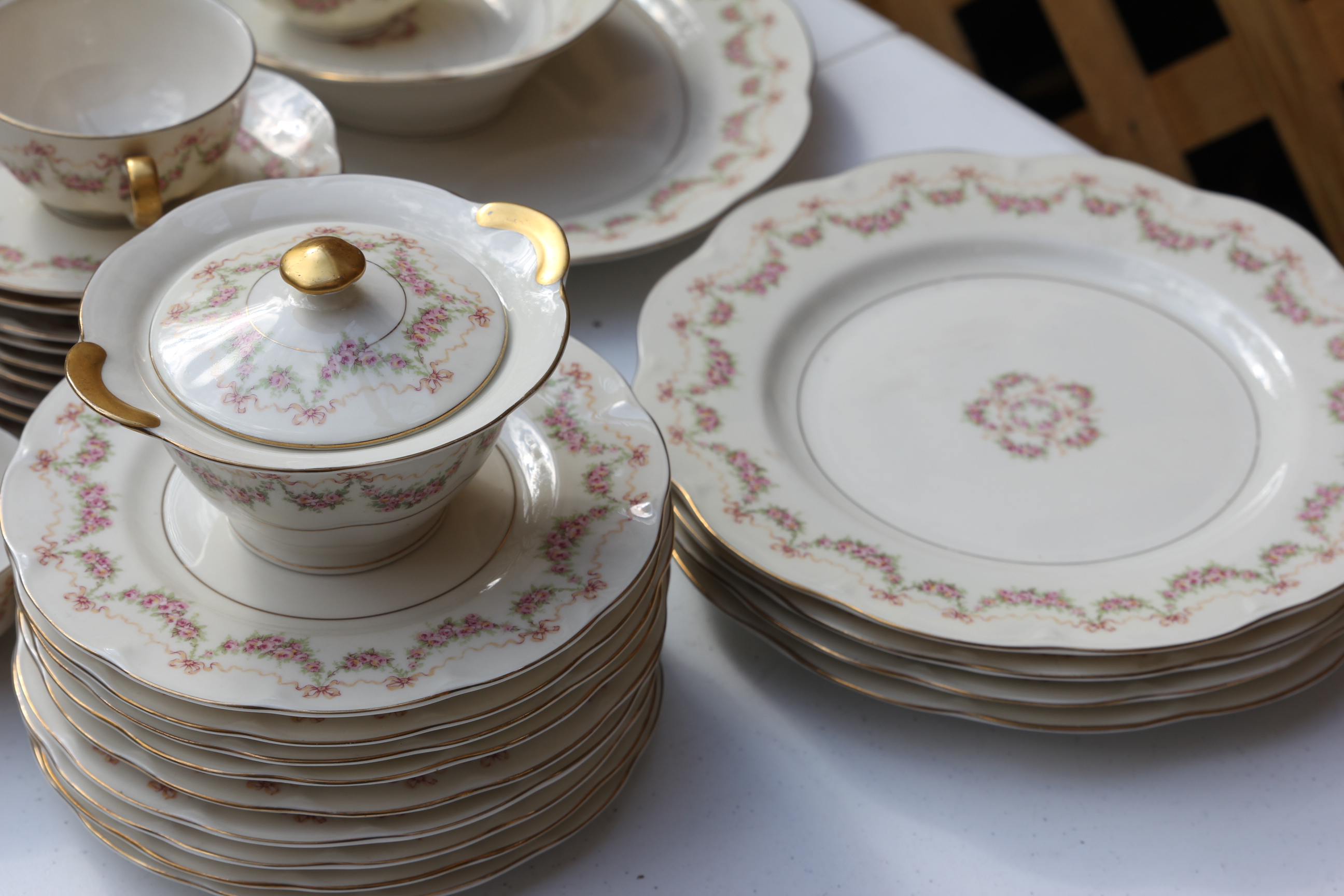 Theodore Haviland China Collection, Hamilton Pattern