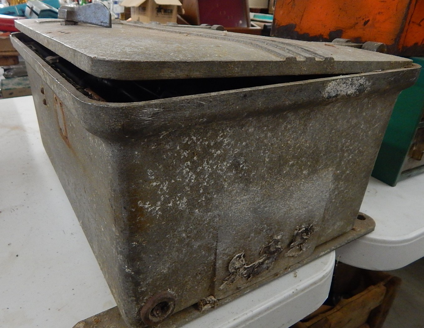 Vintage Railroad Telephone and Box