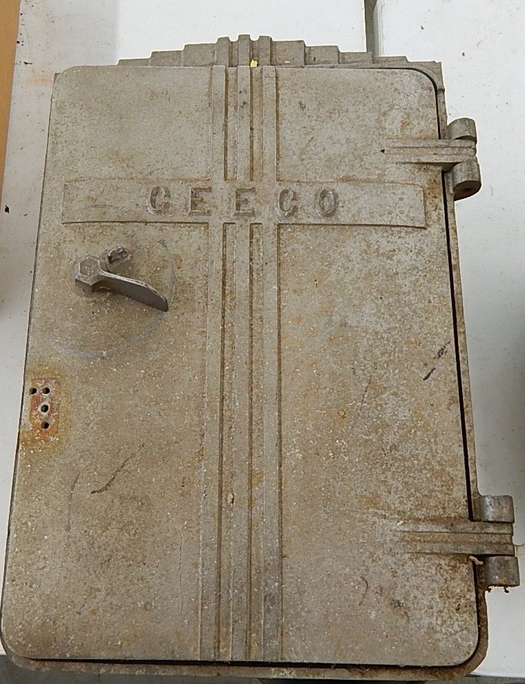 Vintage Railroad Telephone and Box