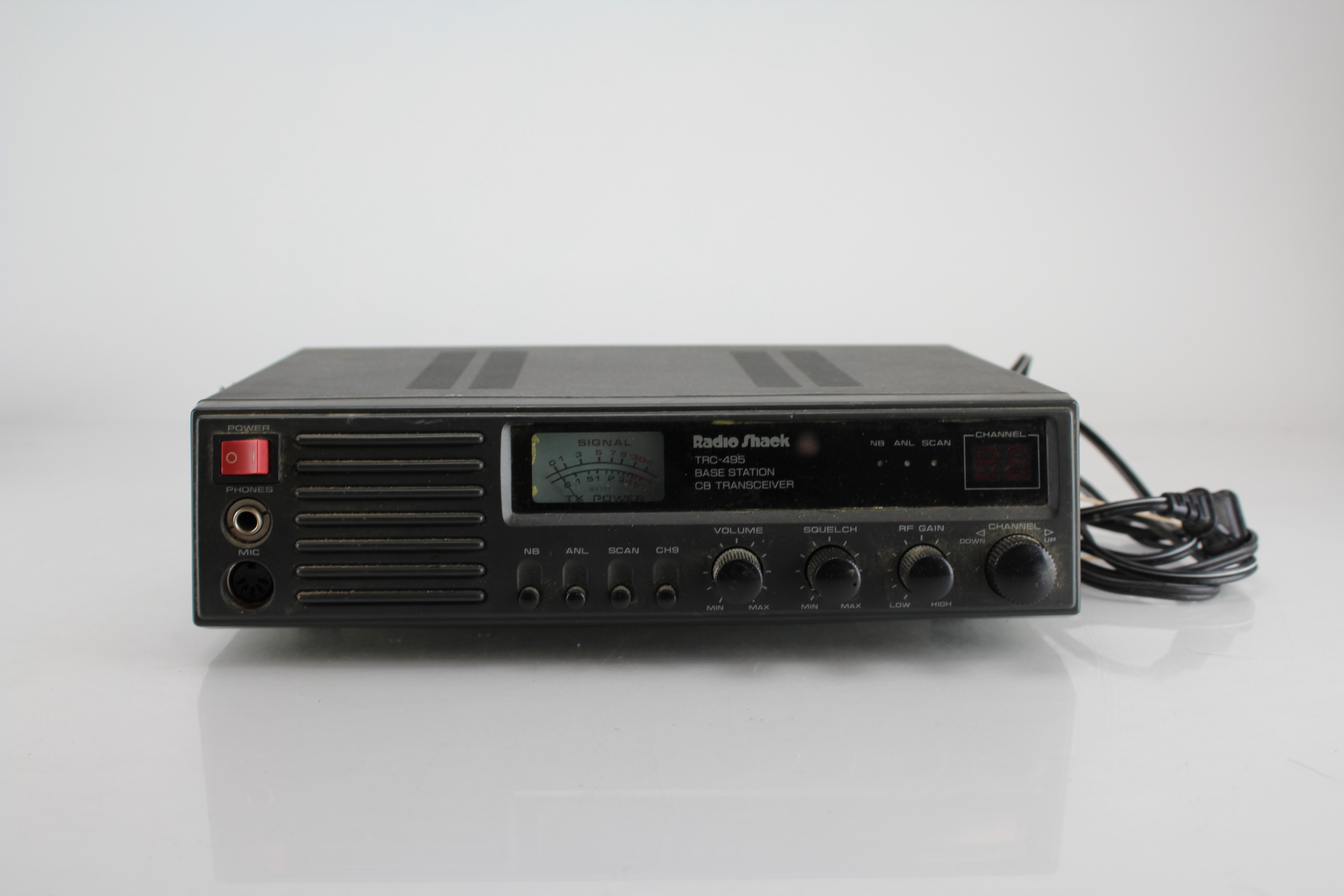 Duo of CB Radios Base Station CB Transceiver and CB Accessories