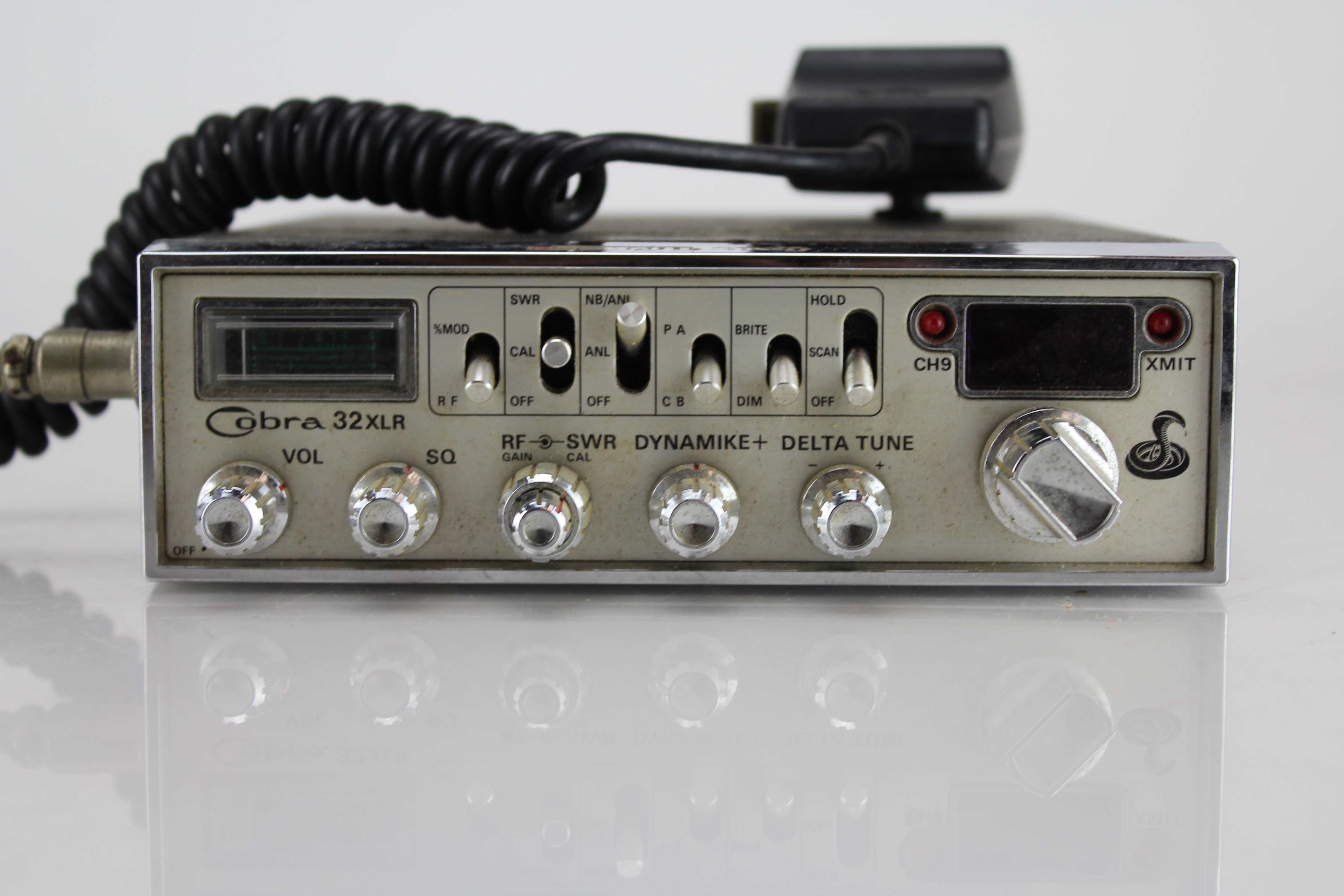 Duo of CB Radios Base Station CB Transceiver and CB Accessories