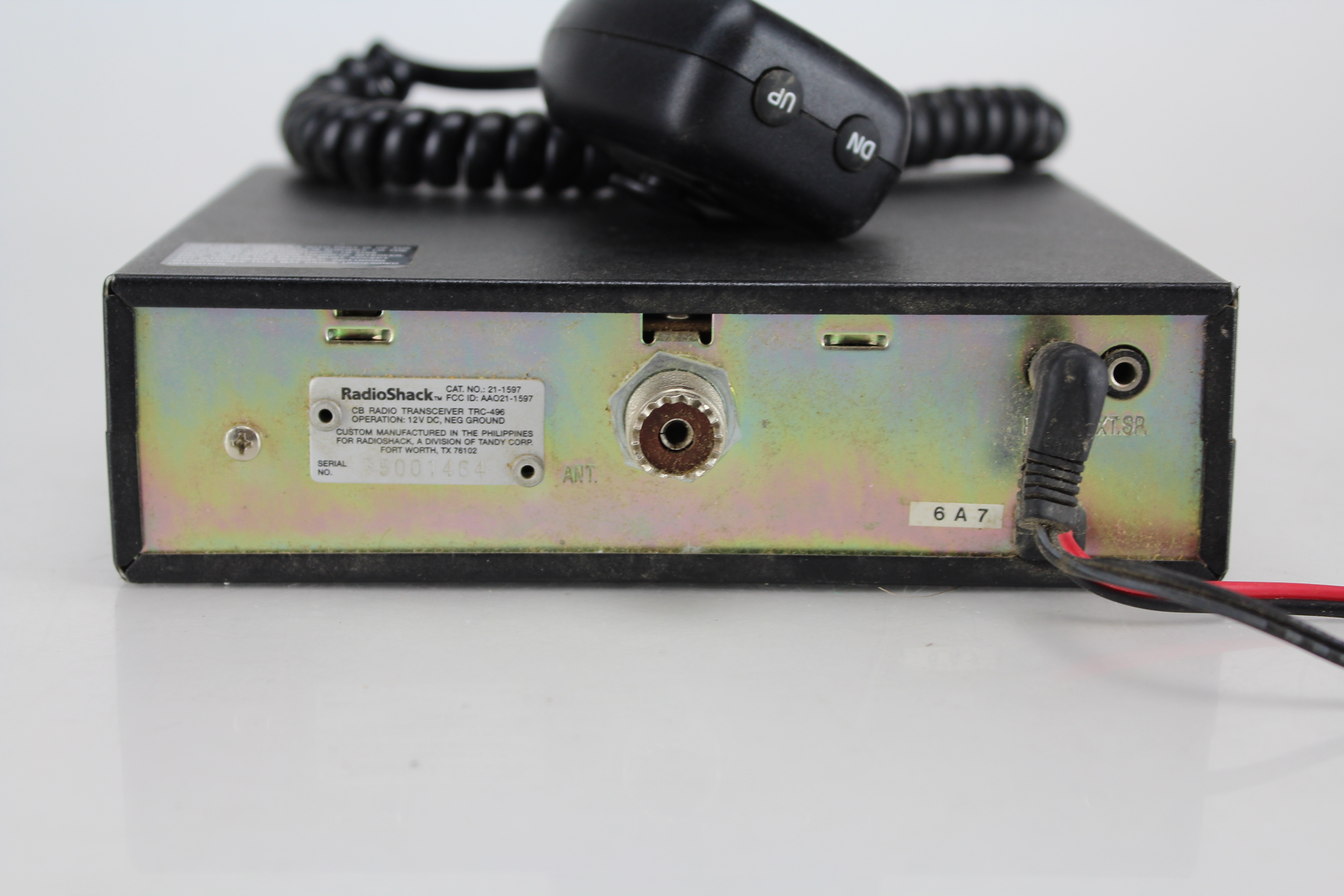 Duo of CB Radios Base Station CB Transceiver and CB Accessories