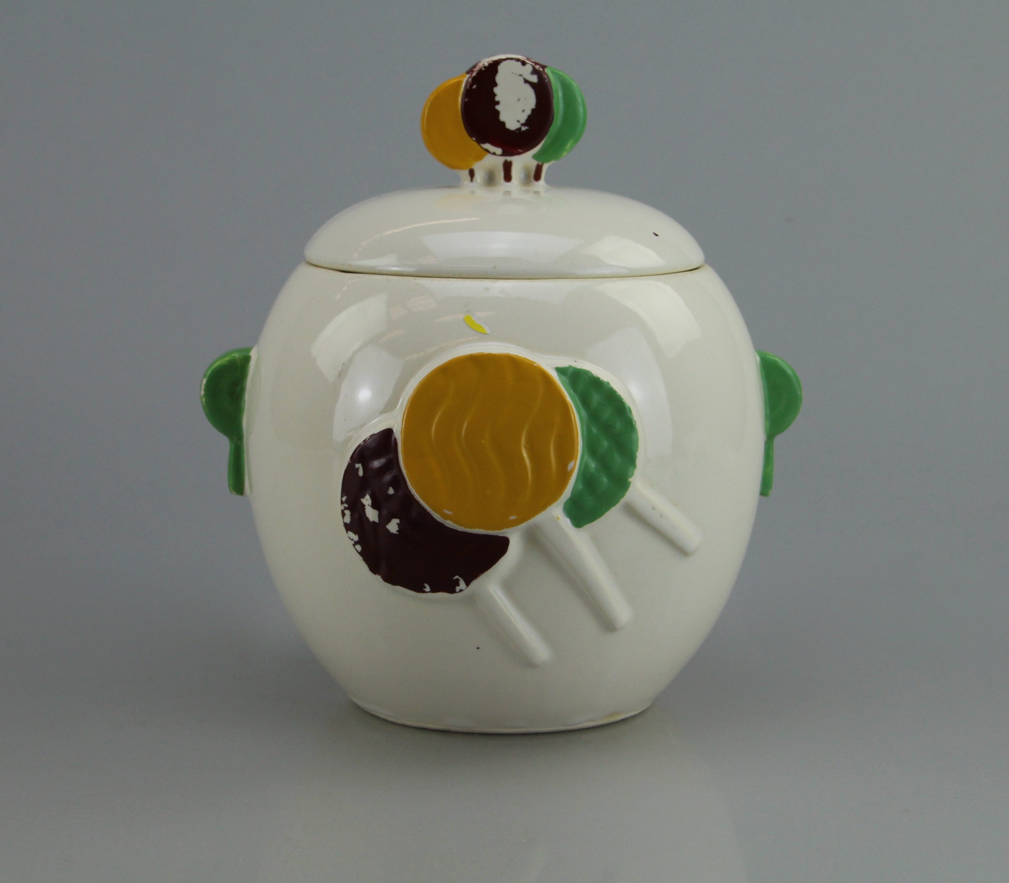 USA Made Decorative Ceramic Lollipop Bowl