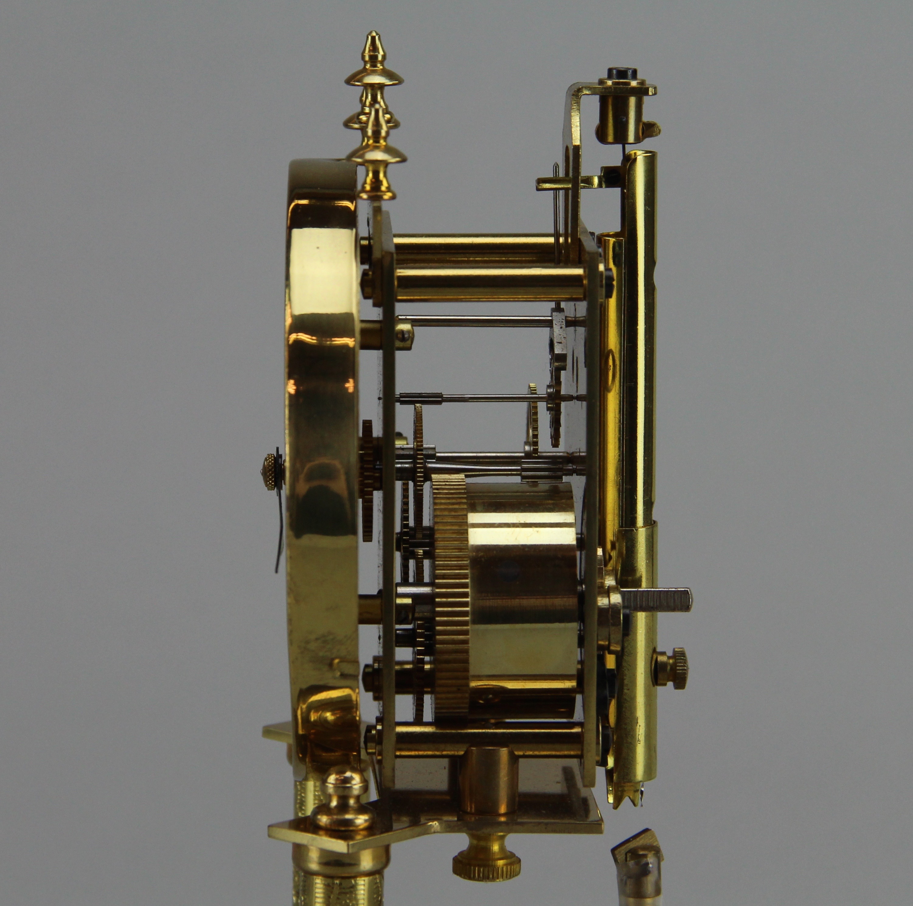 Vintage Original Schatz Brass 400 Day Clock