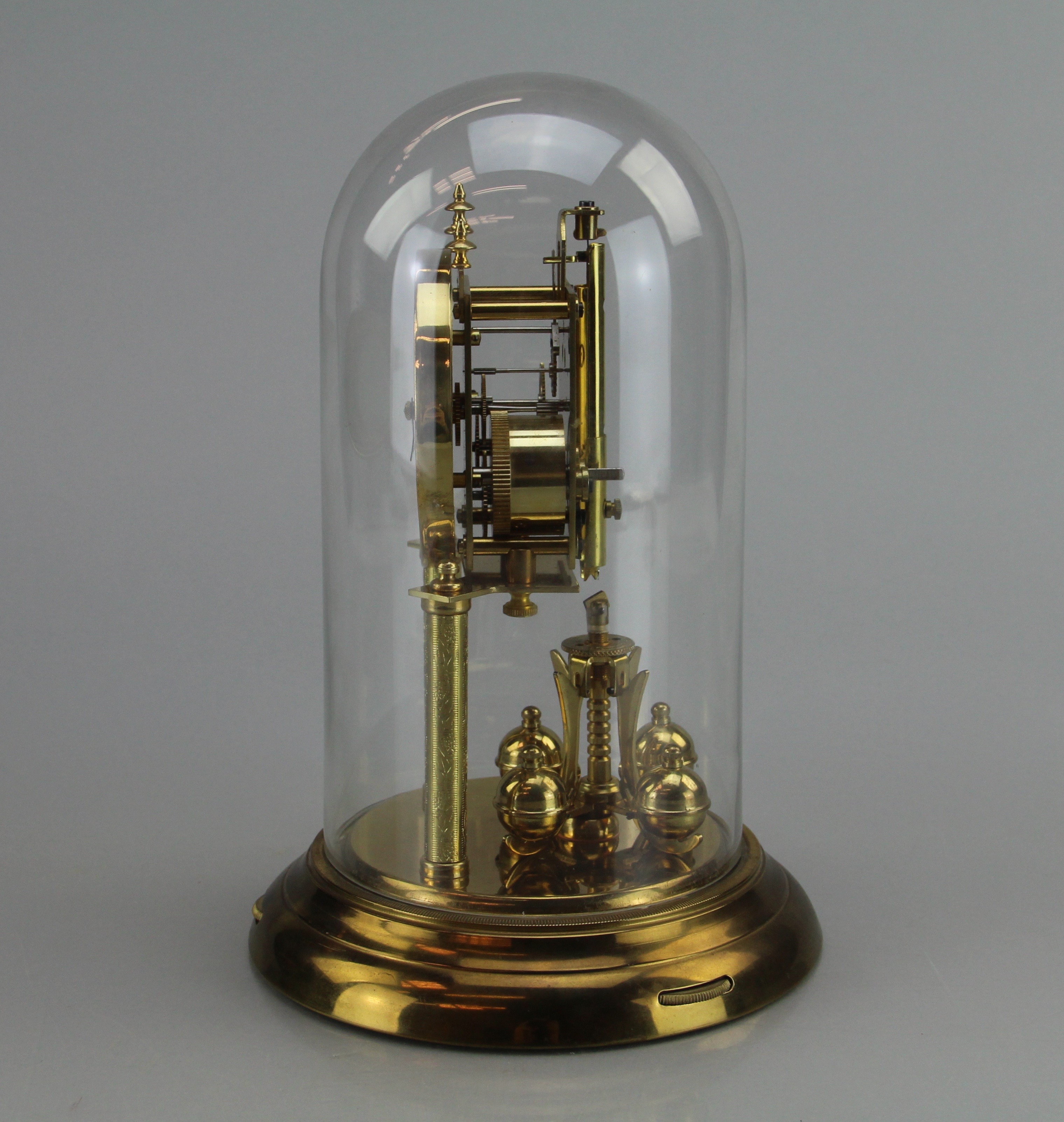 Vintage Original Schatz Brass 400 Day Clock