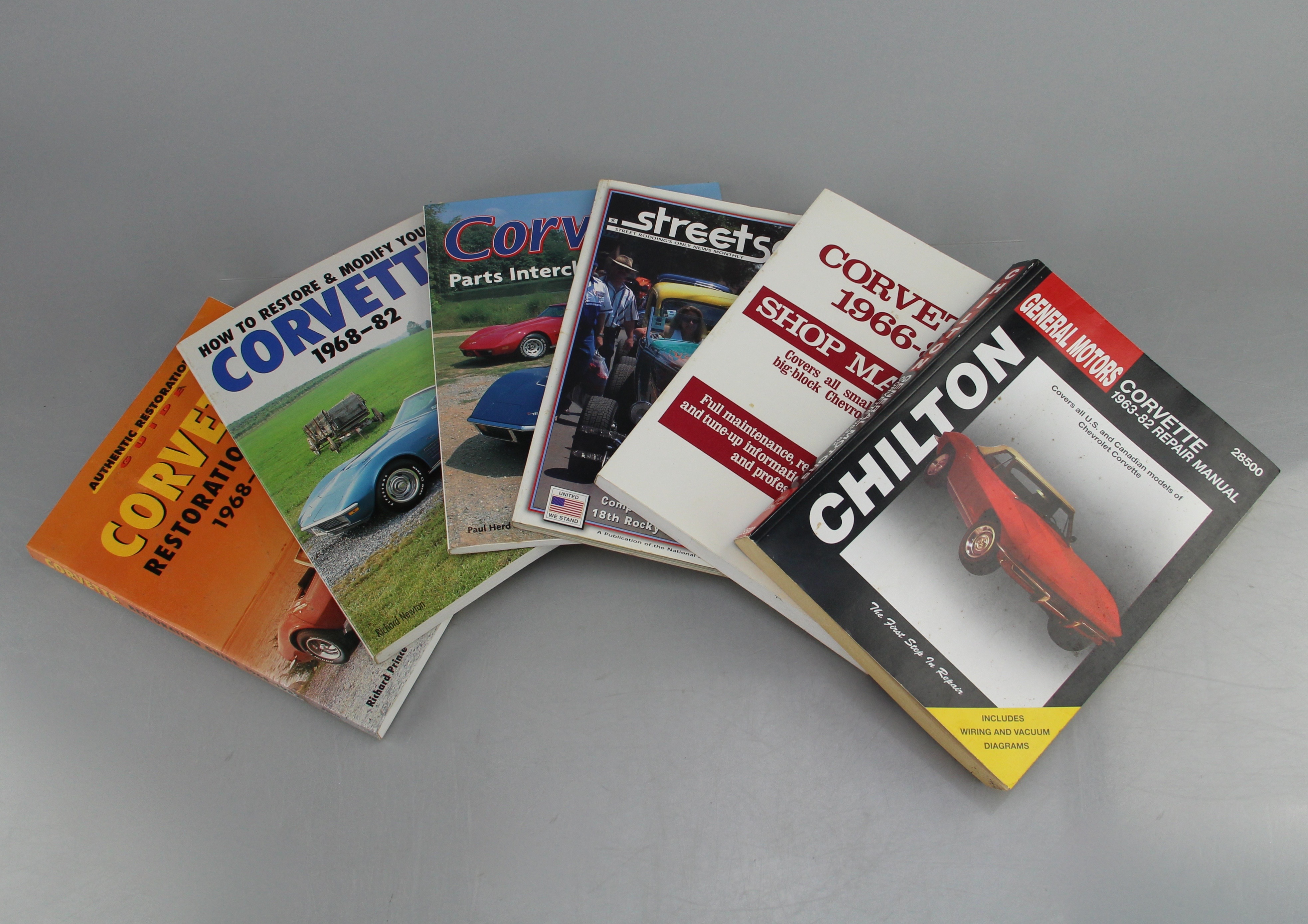 Lot of DIY Corvette Repair Restore and Modify Books and Manual