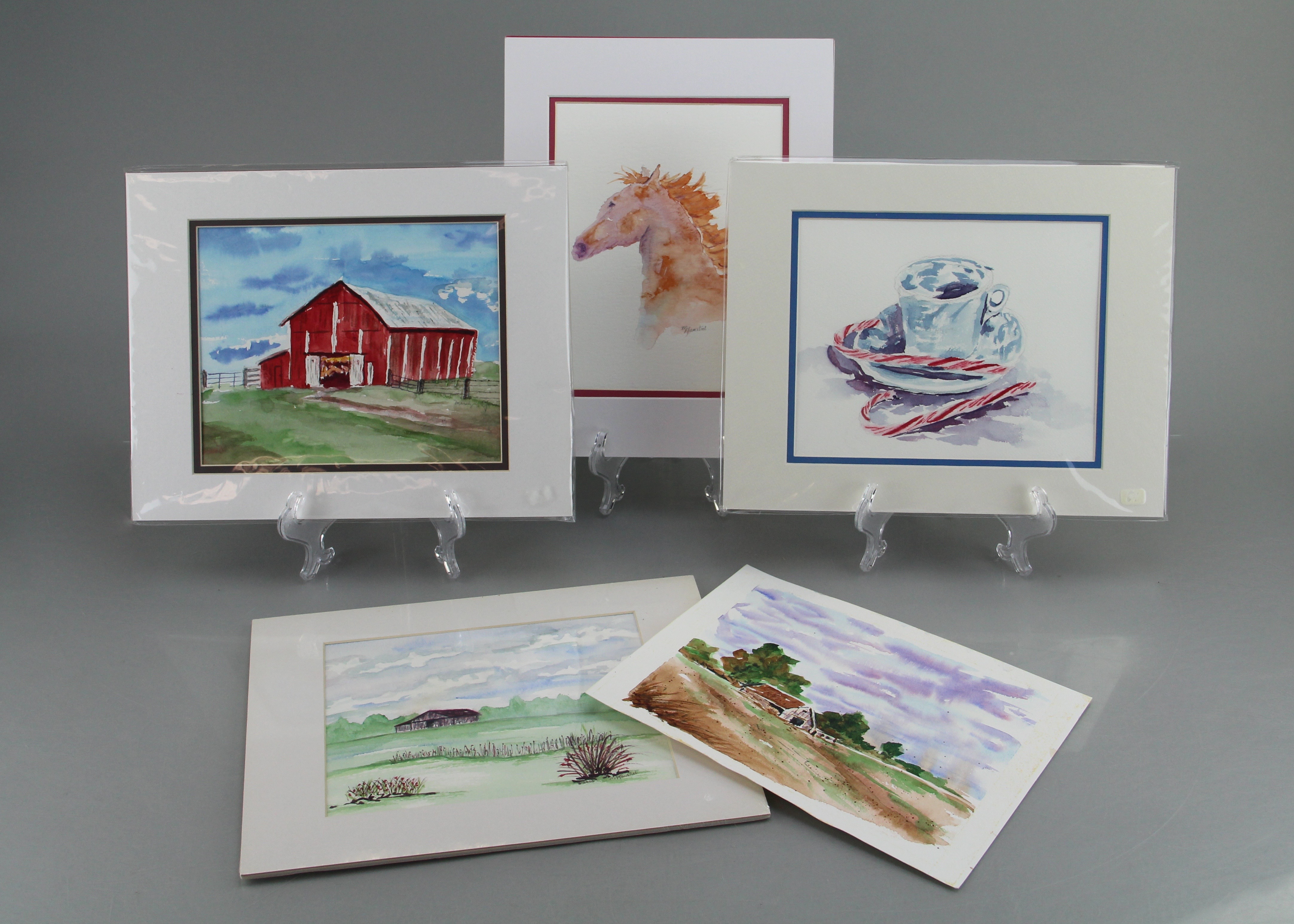 Group of Original Watercolors by Marilyn Pfanstiel