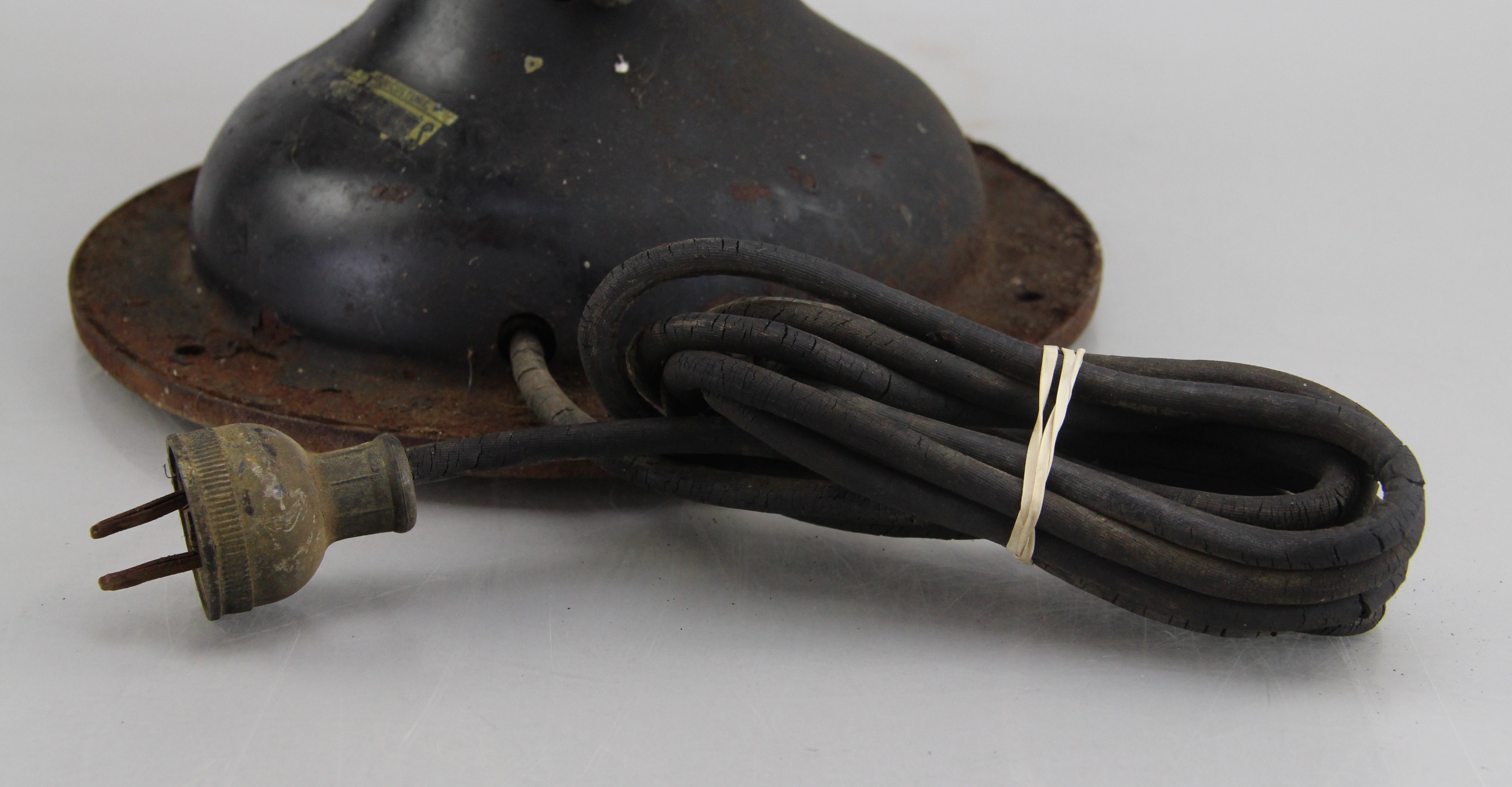 Vintage Robbins Myers Metal Desk Fan with Unmarked Desk Fan