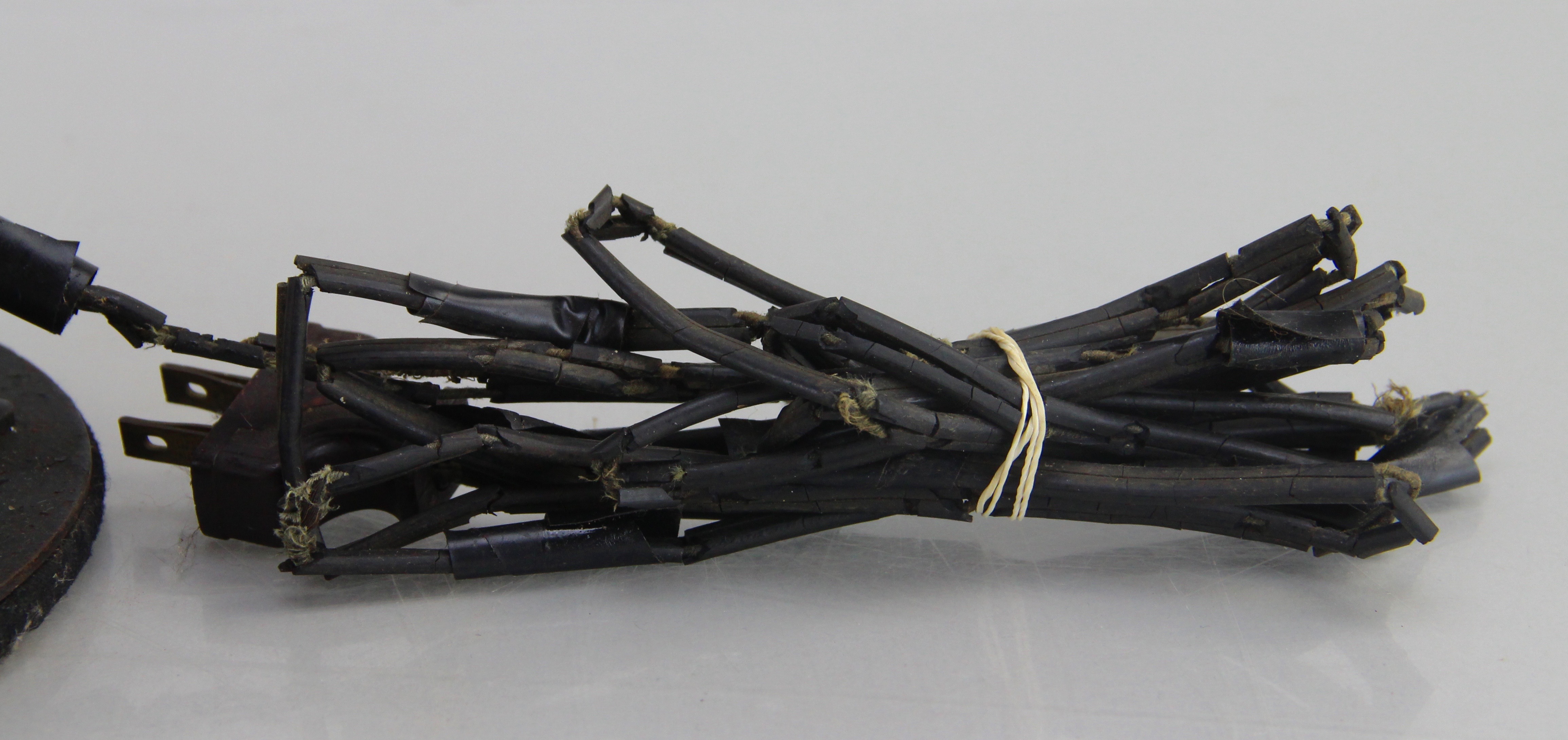 Westinghouse Vintage Oscillating Black Metal Desk Fan