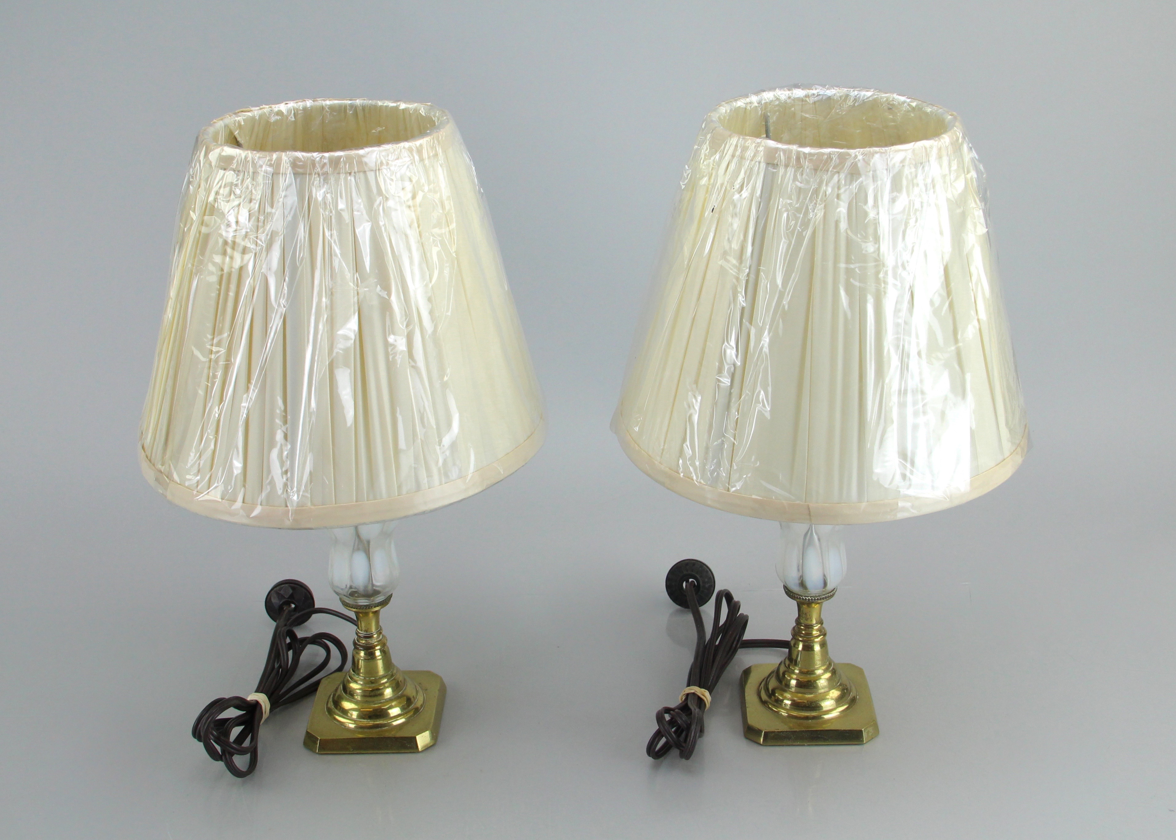 Decorative Twin Glass Small Glass Lamps