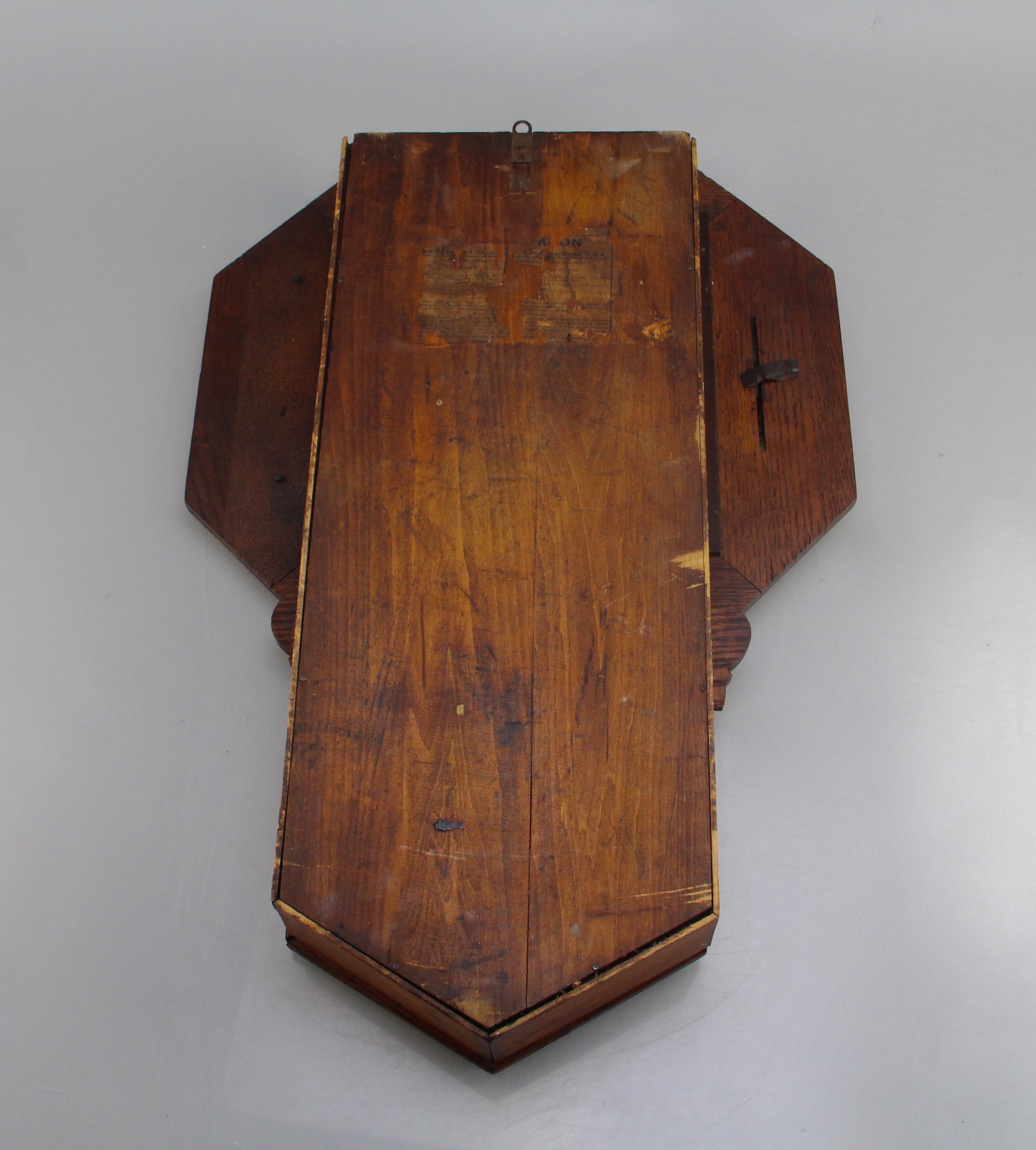 Vintage Coca-Cola Wooden Regulator Clock