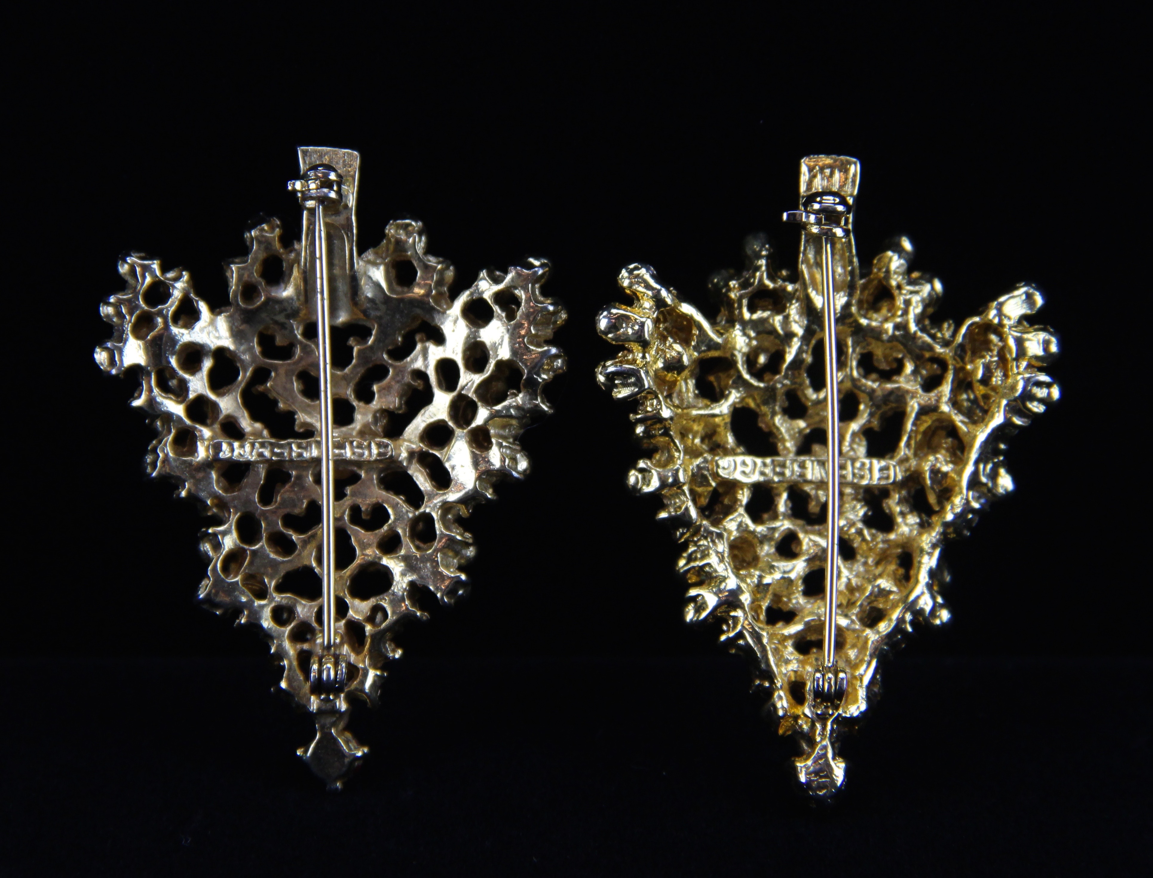 Vintage Eisenberg Earrings and Christmas Pins