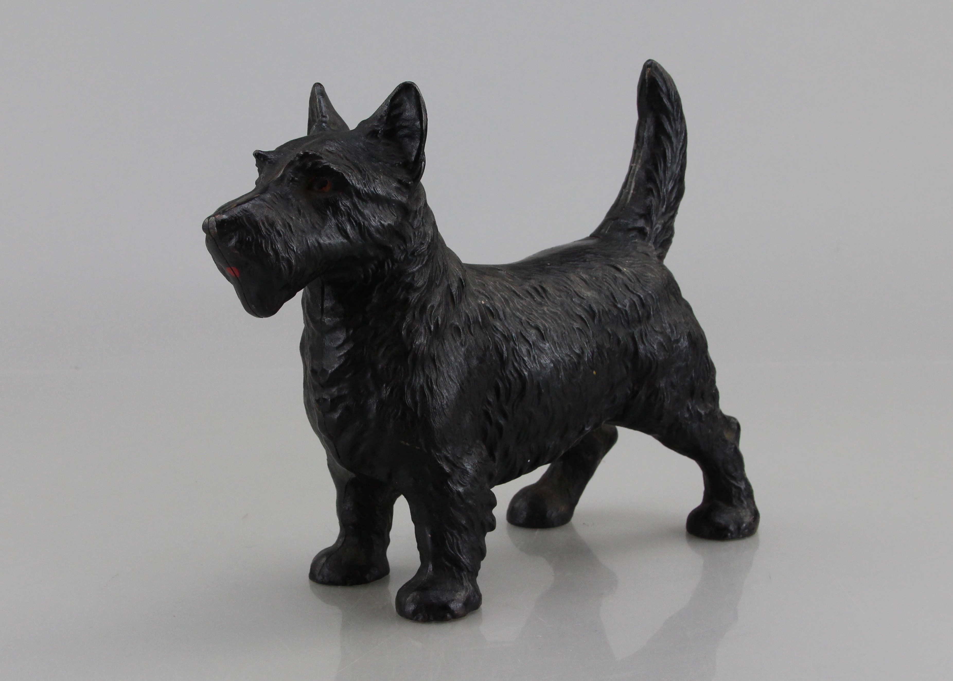 Vintage Cast Iron Scottie Dog Door Stop