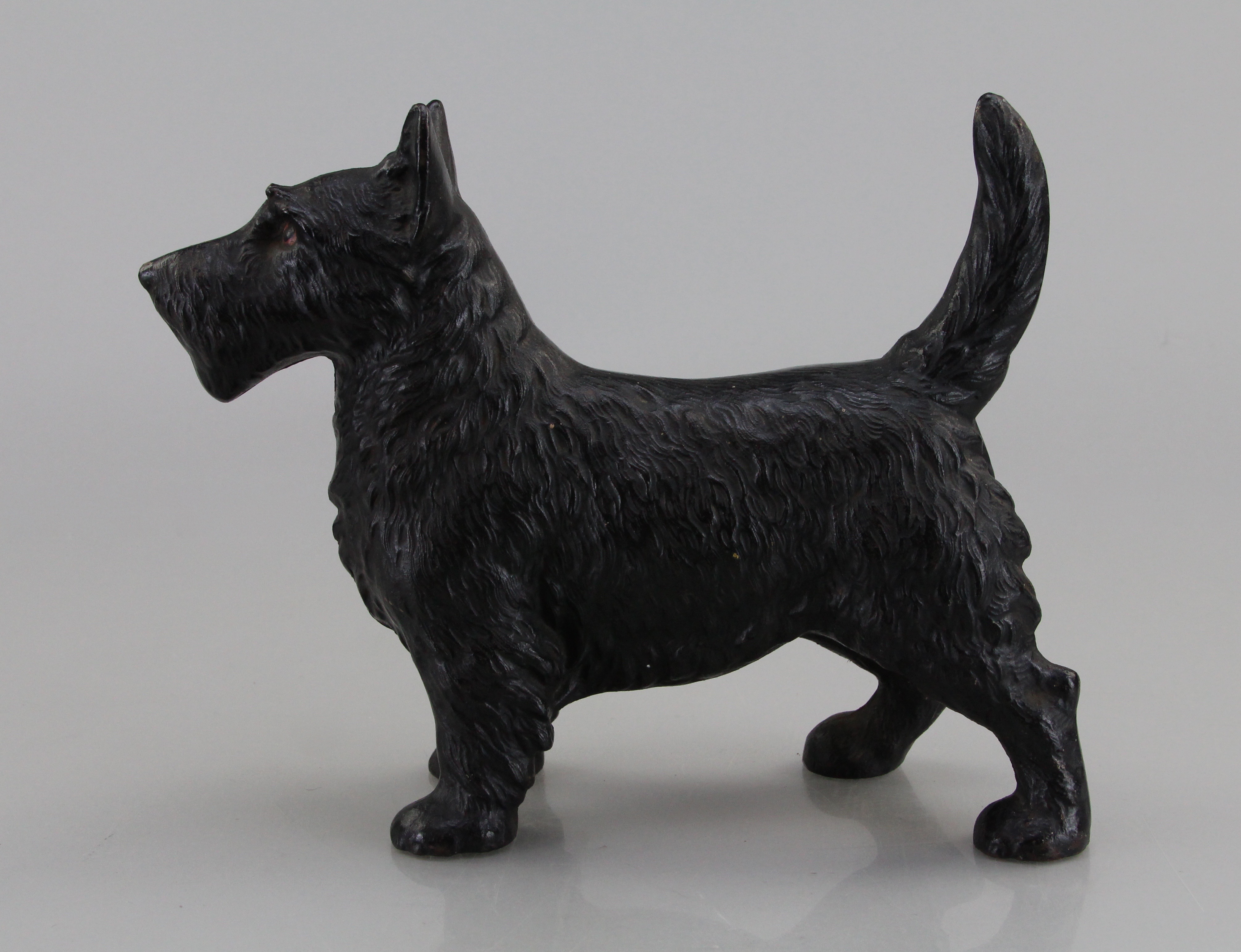 Vintage Cast Iron Scottie Dog Door Stop