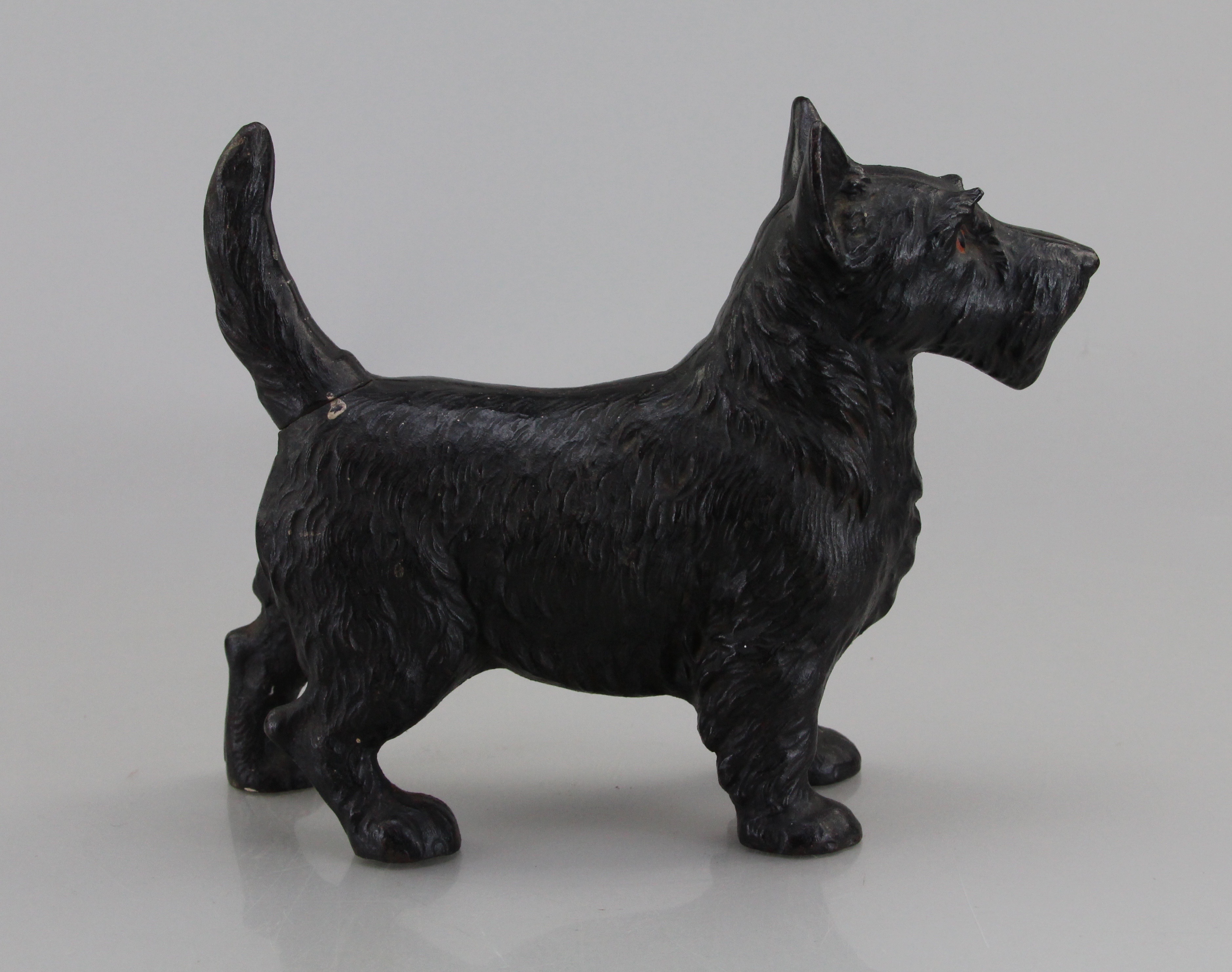 Vintage Cast Iron Scottie Dog Door Stop