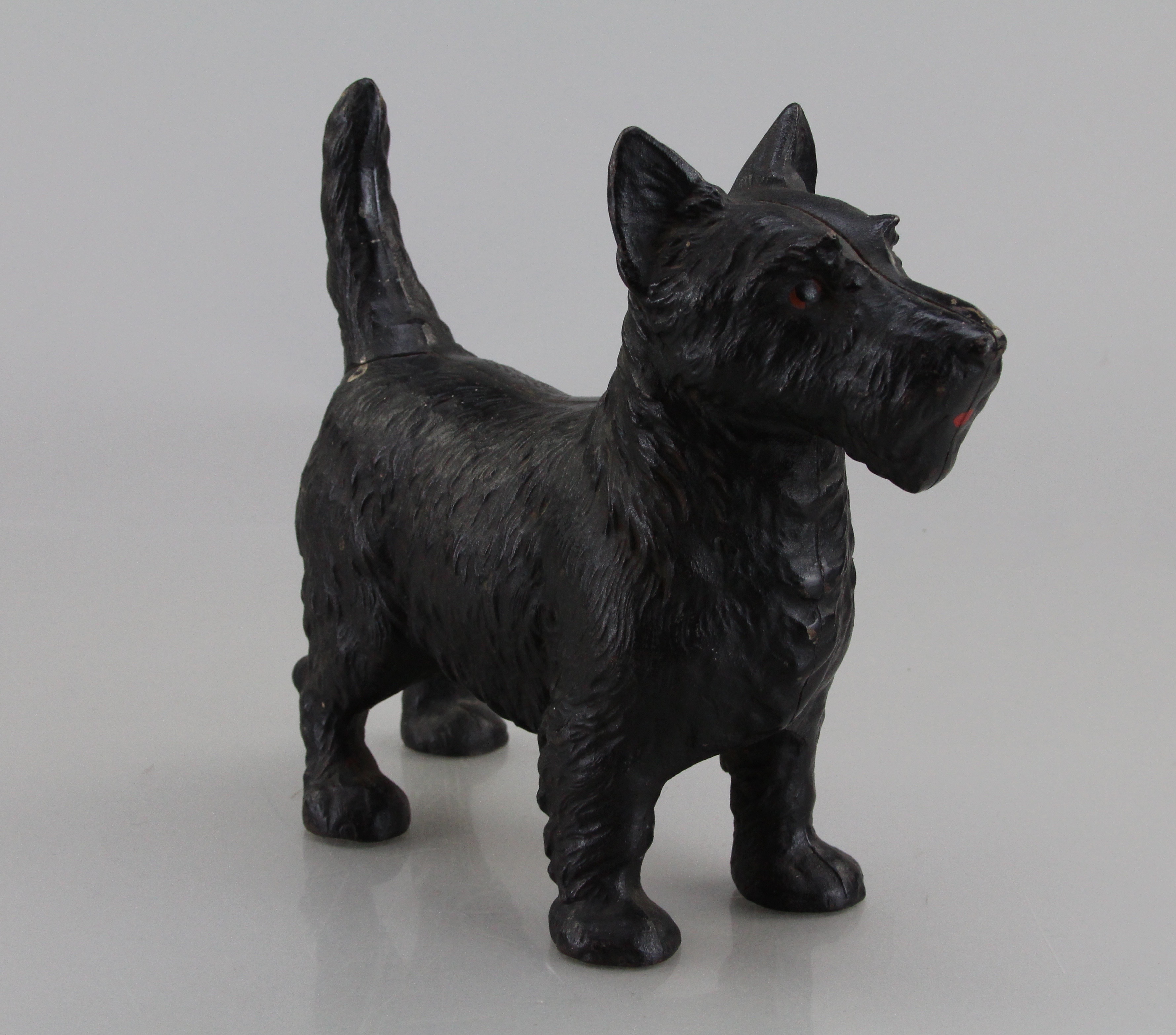 Vintage Cast Iron Scottie Dog Door Stop