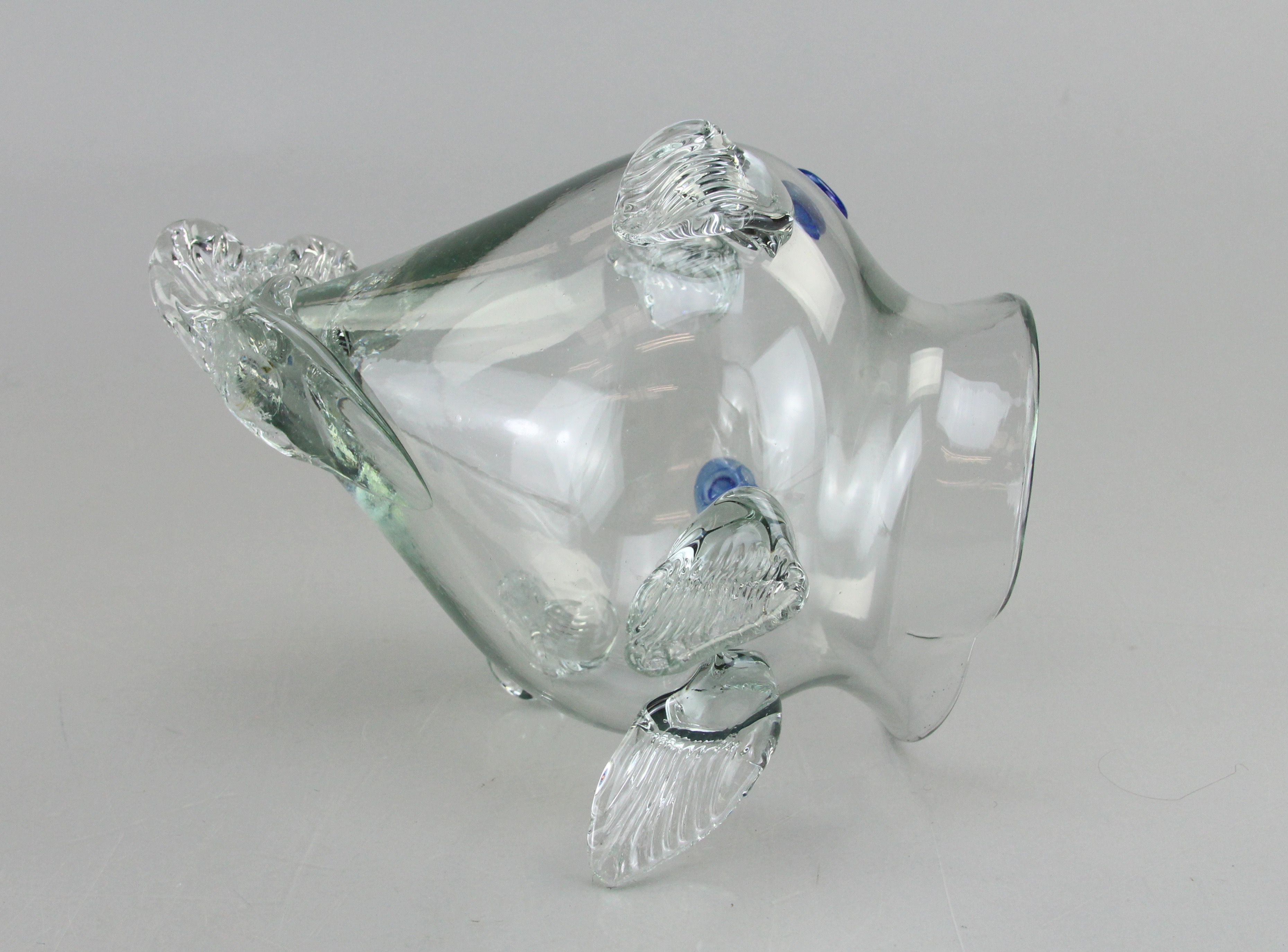 Glass Fish Shaped Fish Bowl