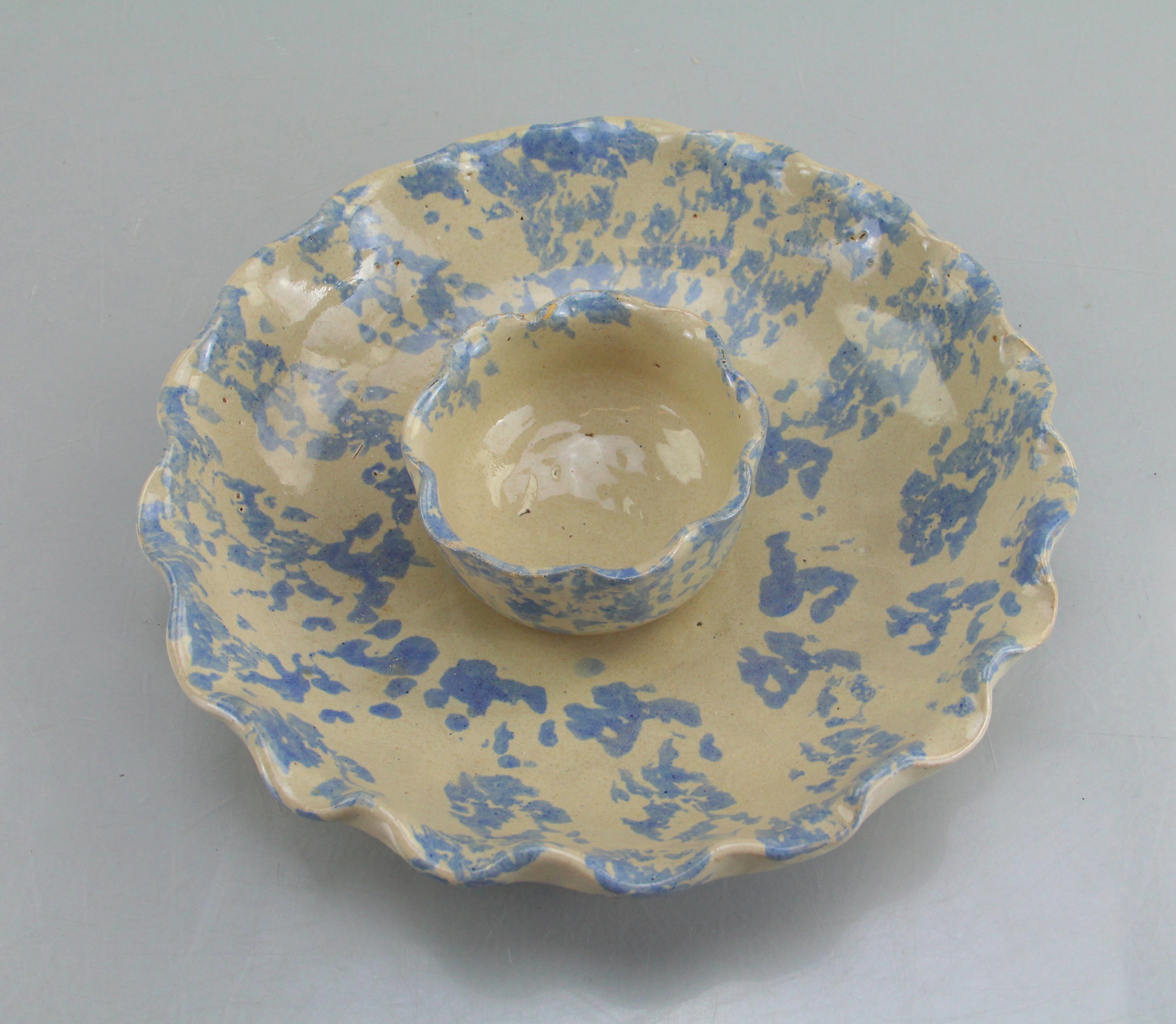 Assorted Ceramic Ware Including Cups, Pitcher, Tray, And Jug