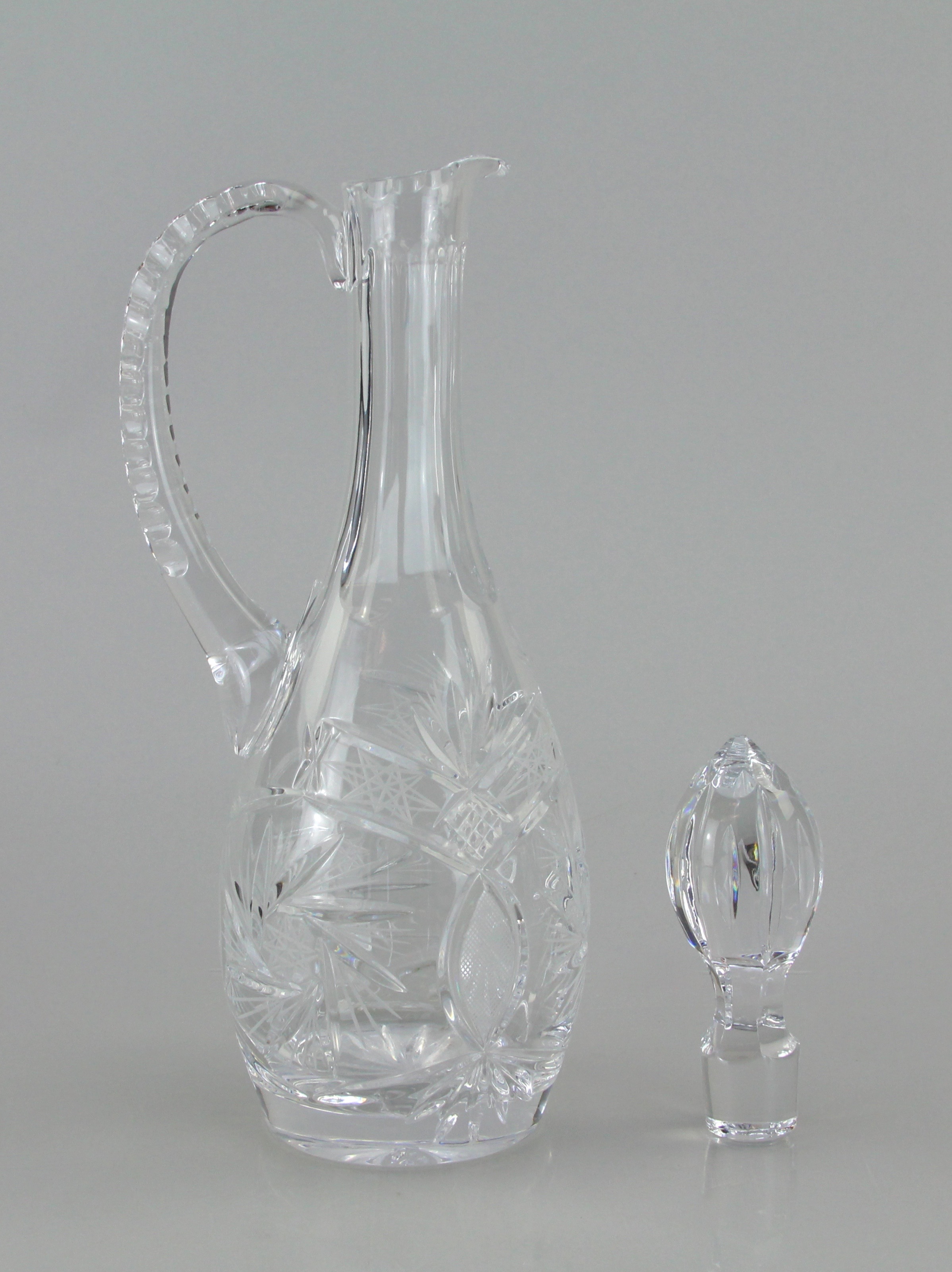 Assortment Of Seven Crystal Decanters