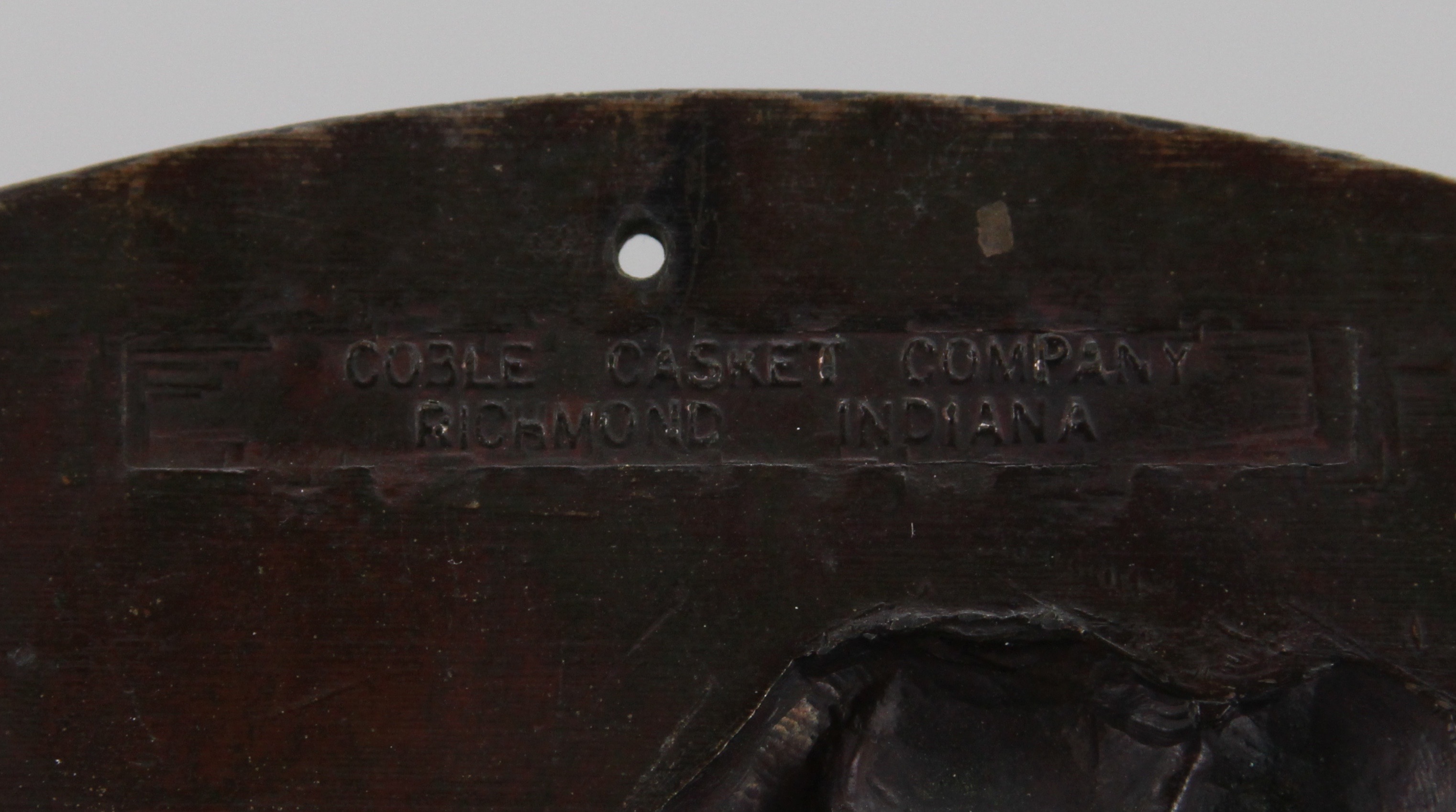 Copper Plated End Of The Trail Picture Bookends